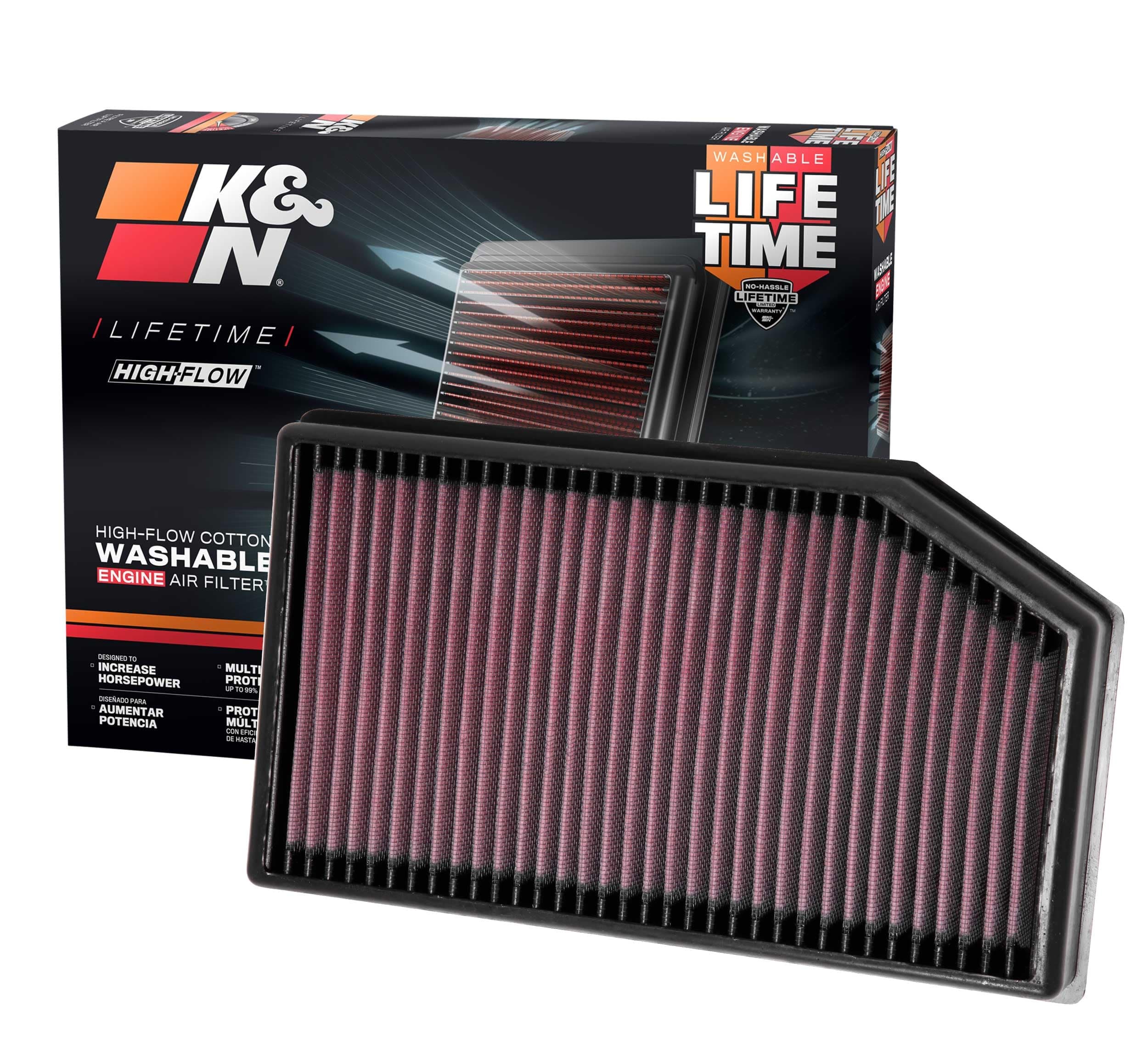 K&N Replacement Air Filter, 33-5076