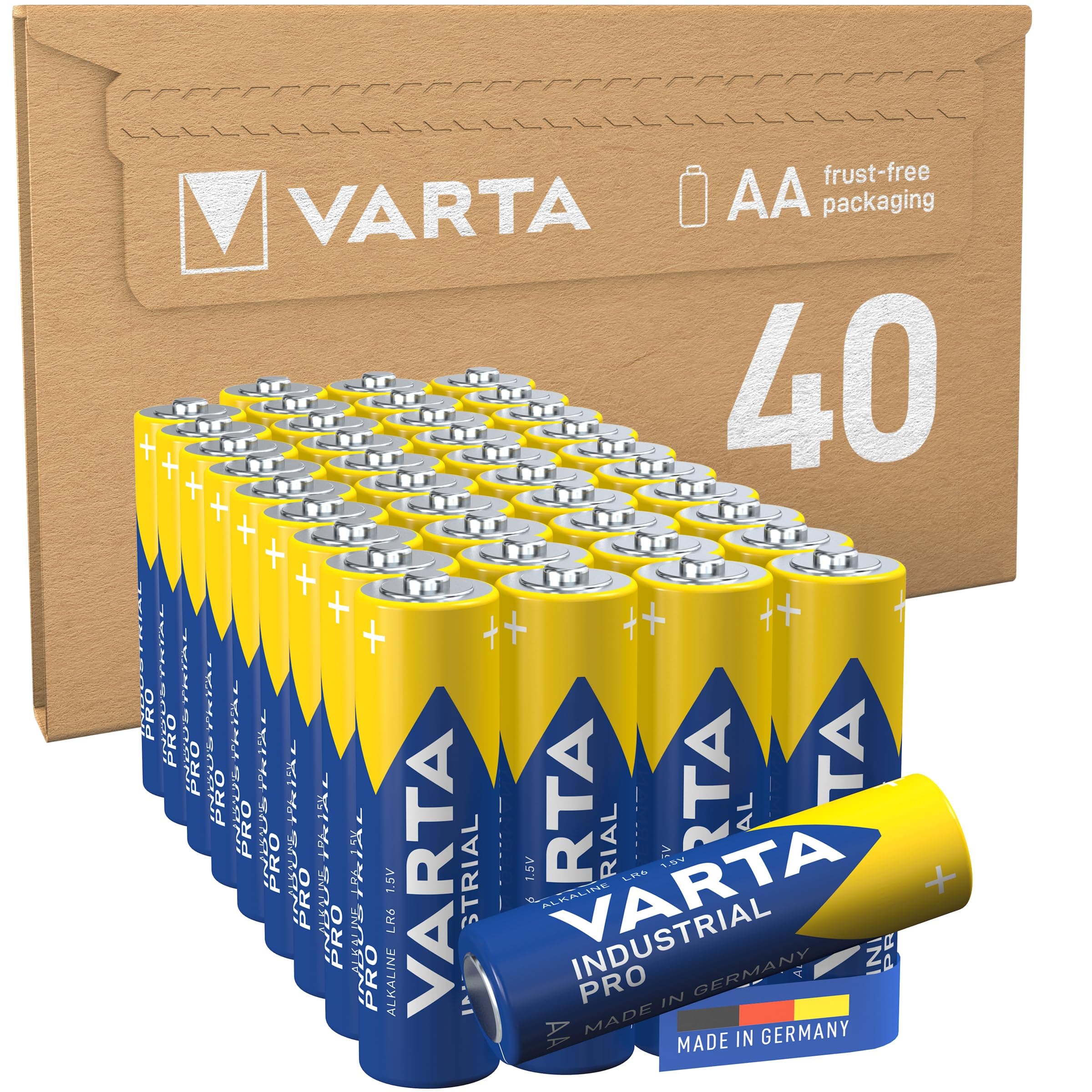 Varta VA4006 AA Mignon / LR6 Battery - 40 Pack