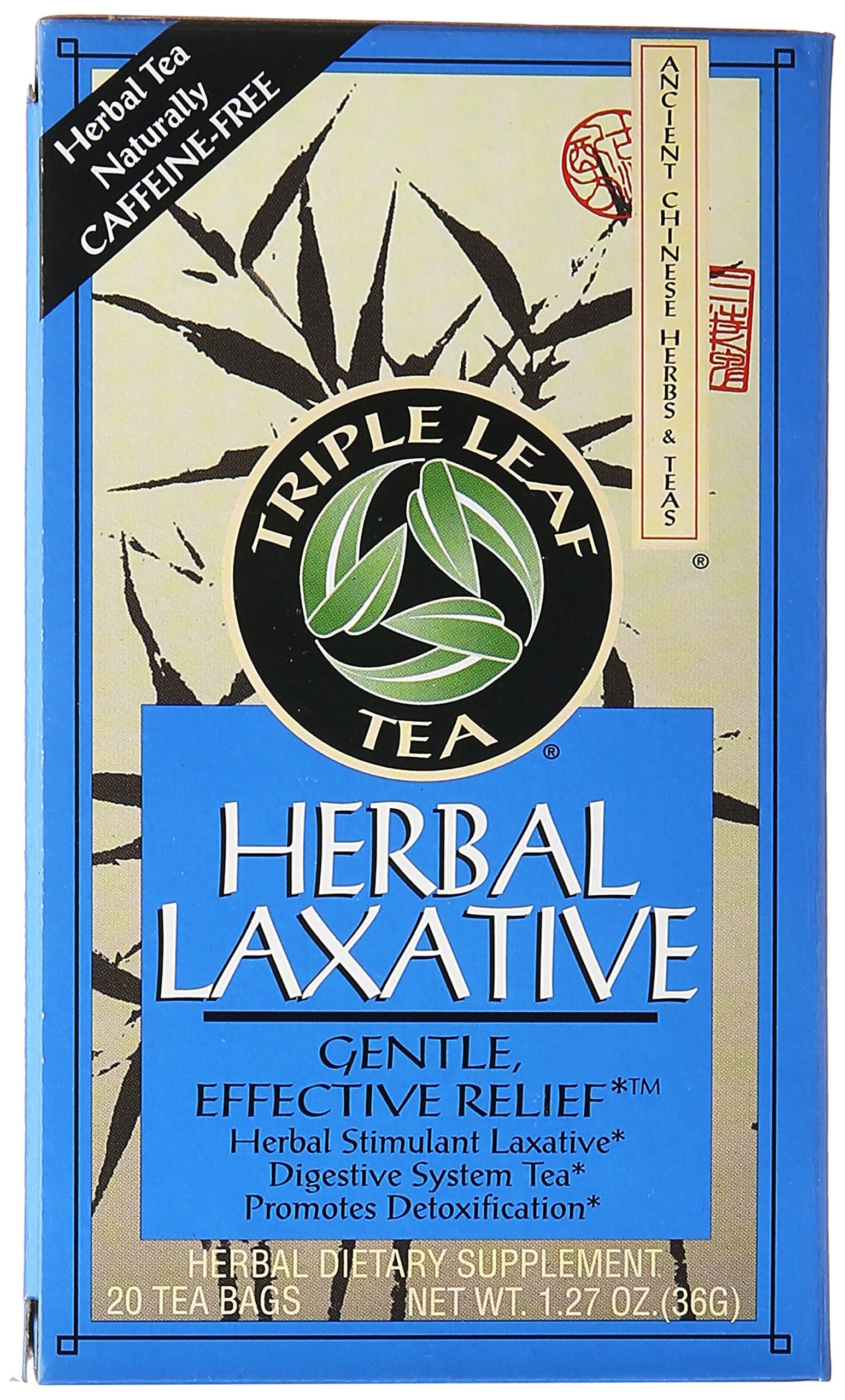 Triple Leaf Tea Herbal Laxative Tea Bags