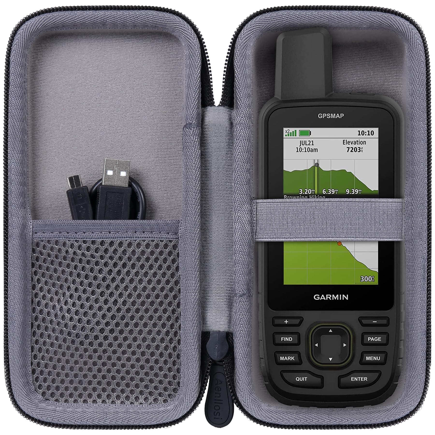 Hard Storge Case for Garmin gpsmap 64sx/64sc/64st/64s/64/66s /66st by Aenllosi