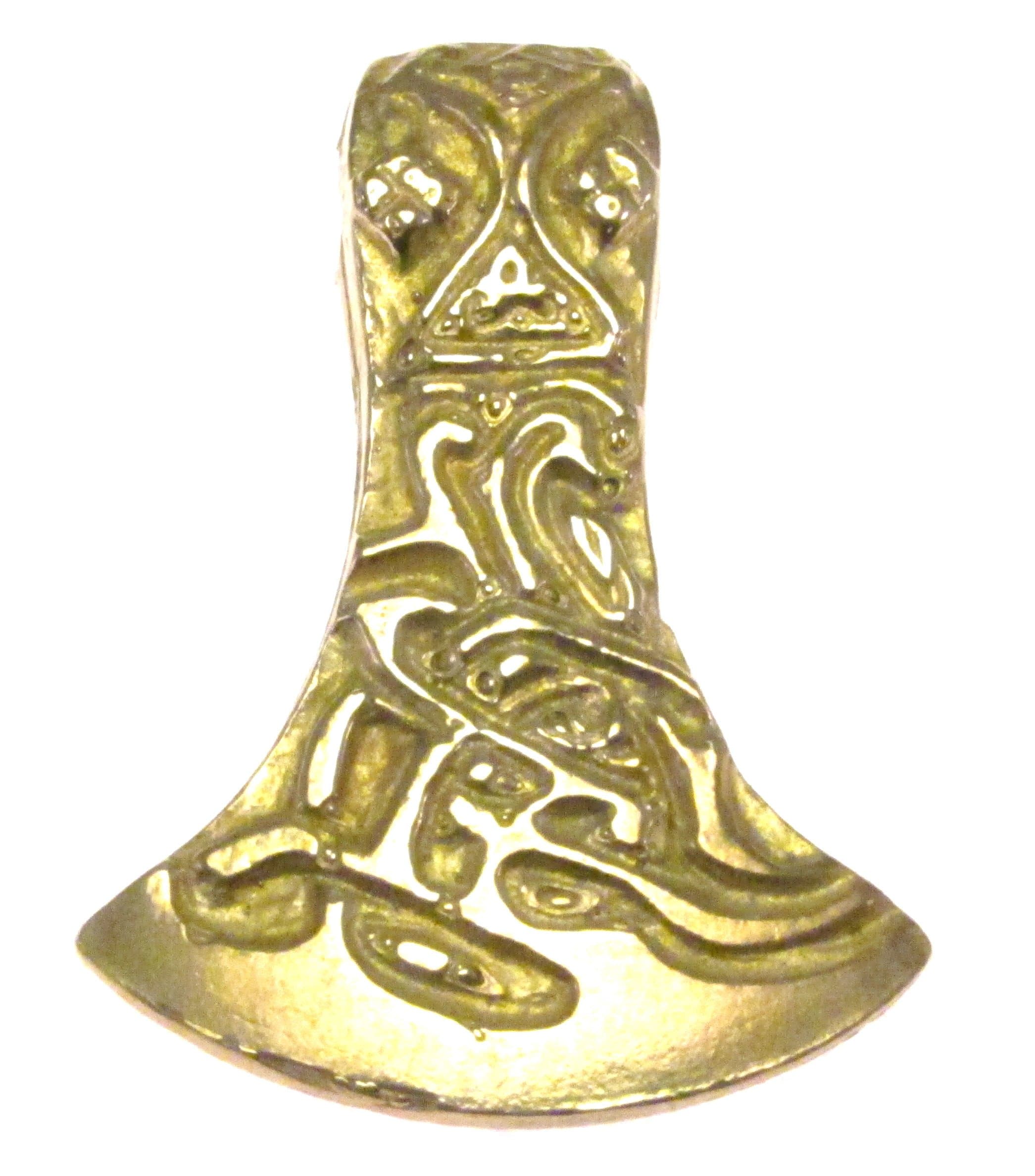Bronze Viking Mammen Axe Pendant