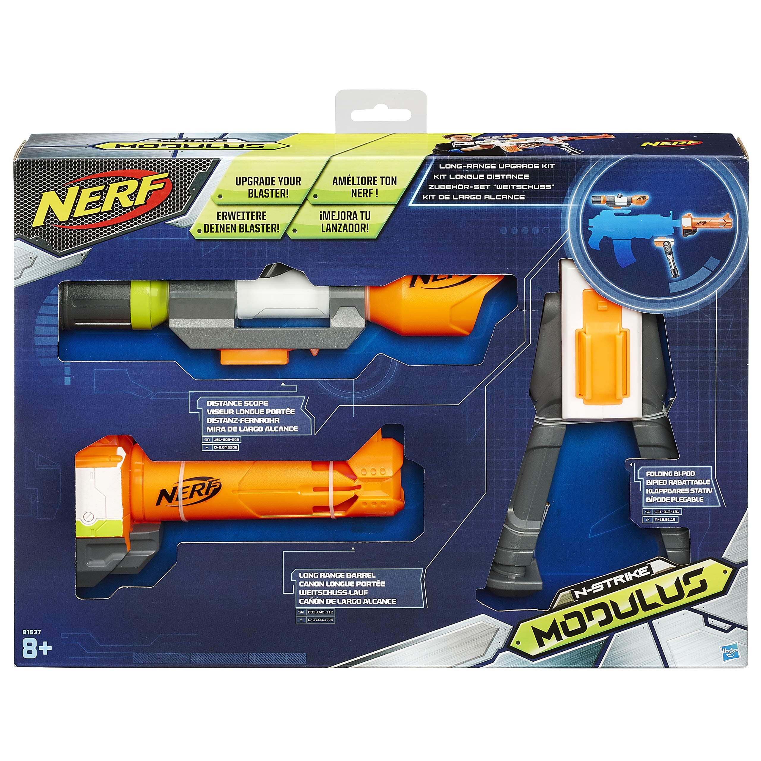 Hasbro Nerf N-Strike Modulus, Long-Range Upgrade Kit (Multicolour)