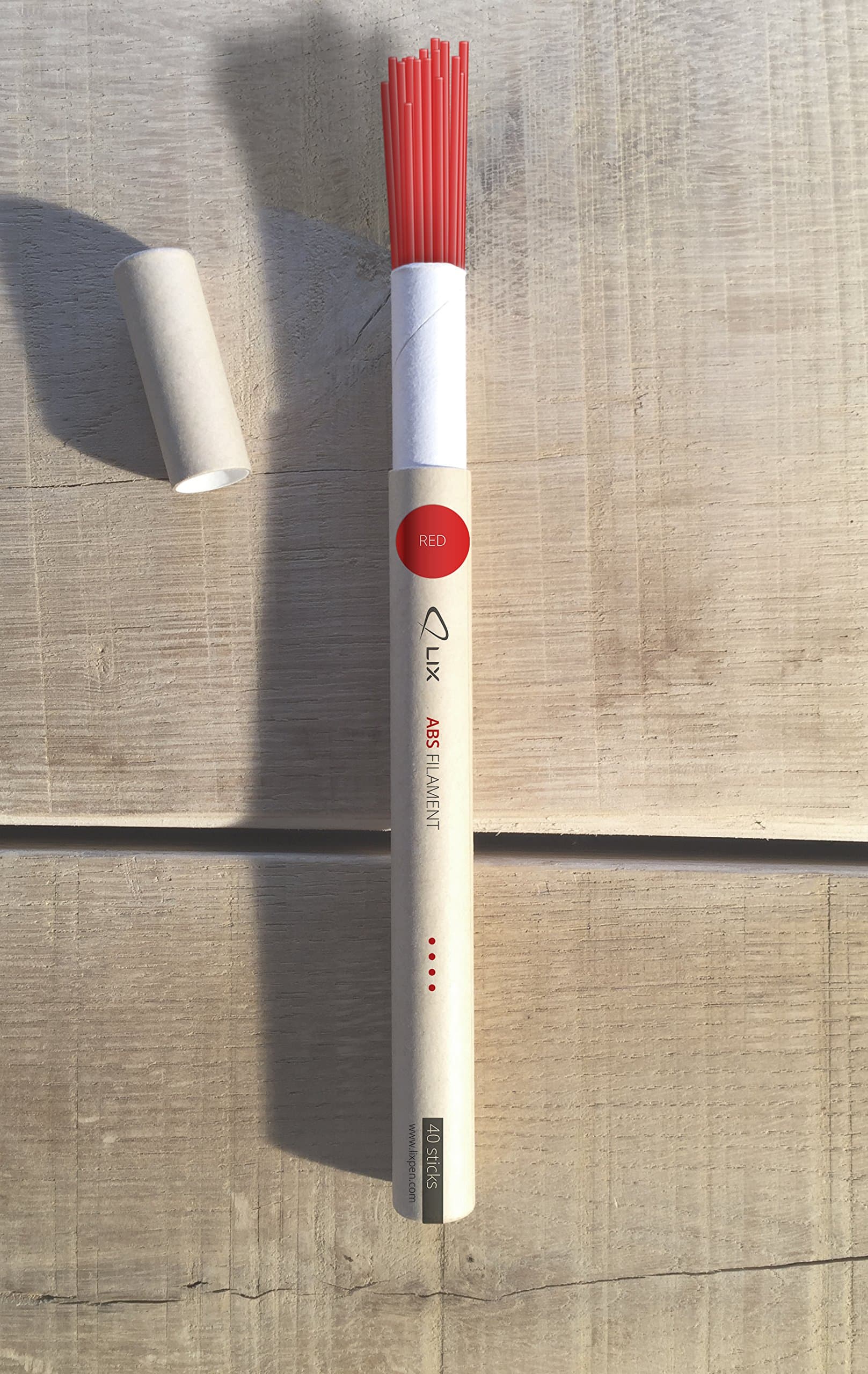 LIX 1.75mm FILAMENT - ABS (RED)