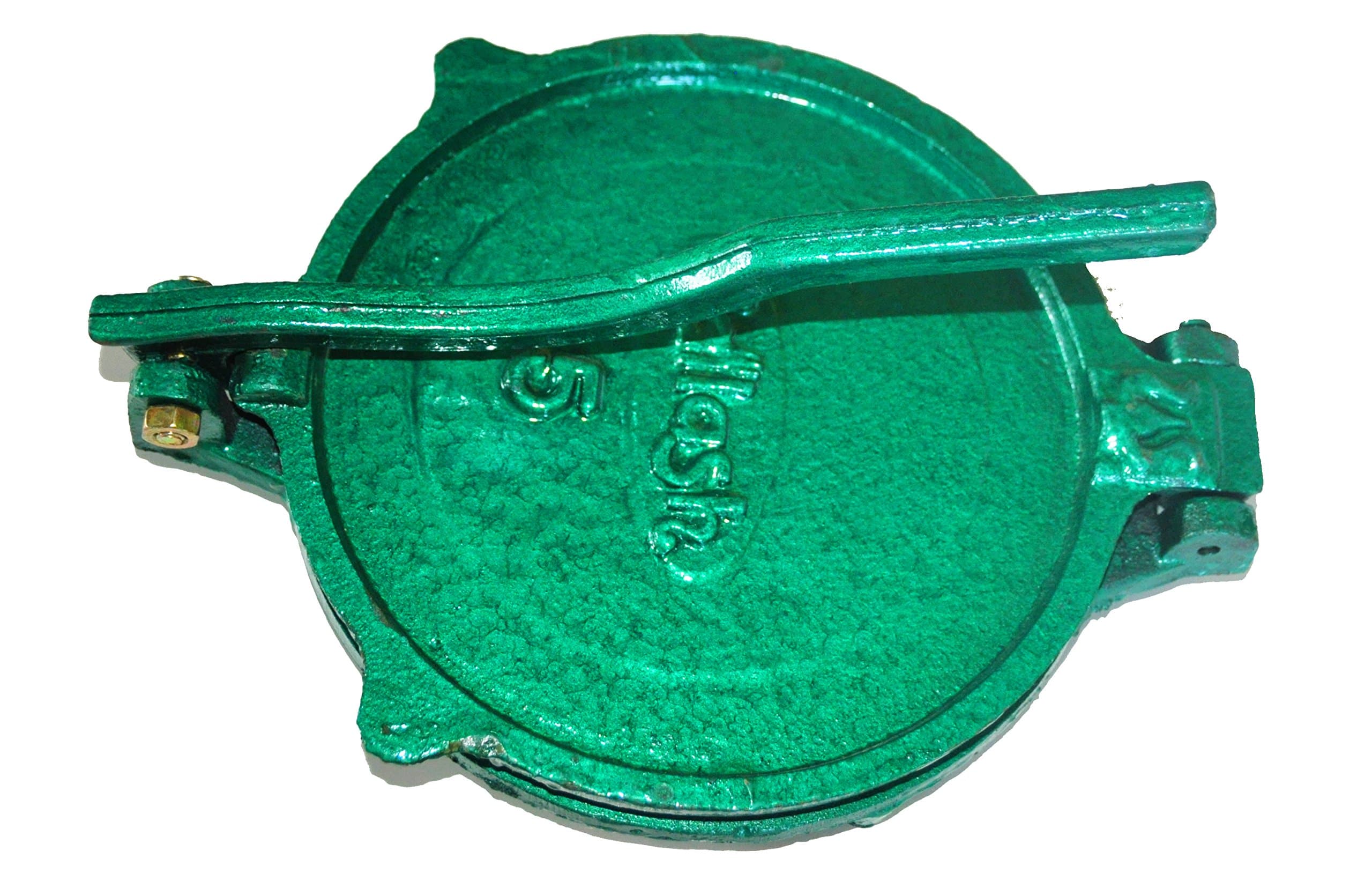 Cast Iron Tortilla Press, Black, 7-inches