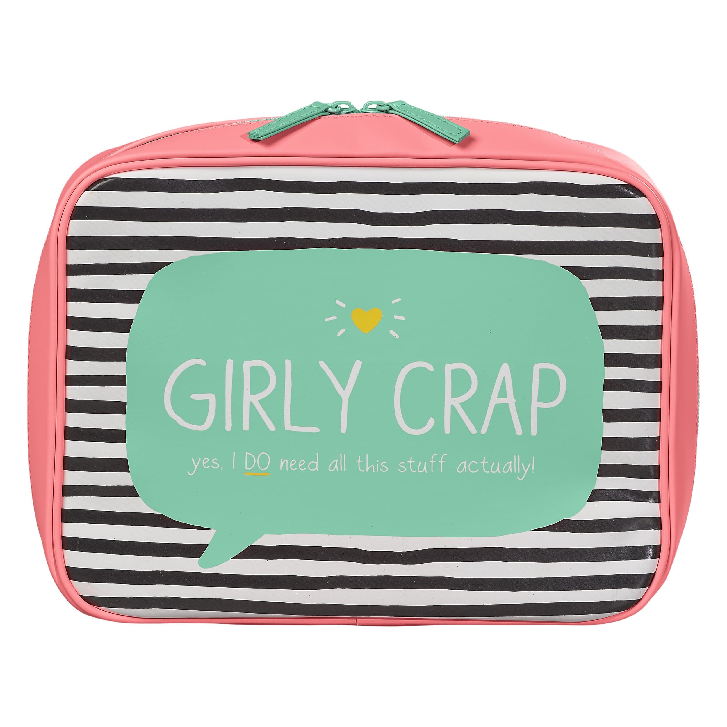 Happy Jackson 'Girly Crap' Wash Bag