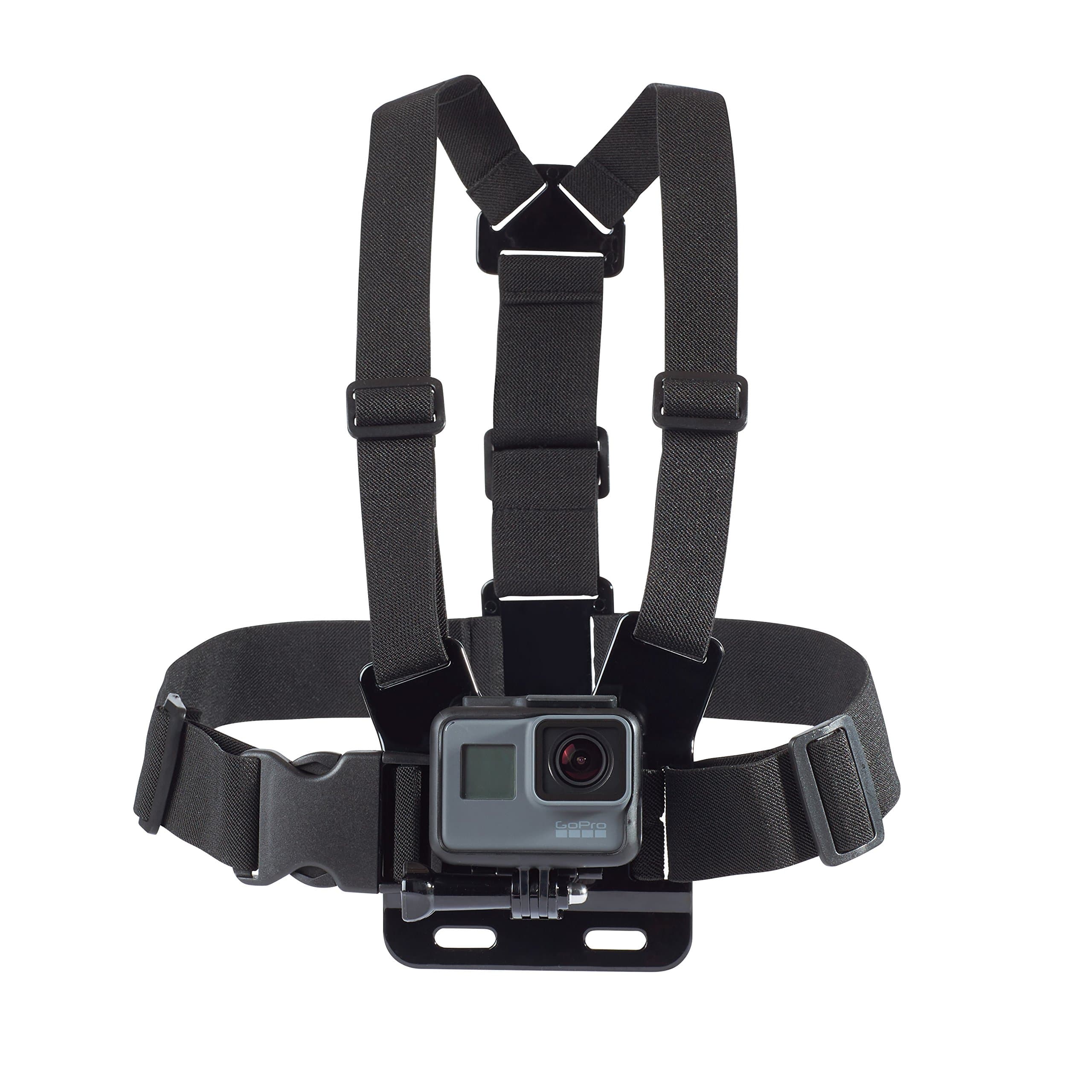 Adjustable Chest Mount Harness for GoPro Camera, Compatible with GoPro Hero Series, Black