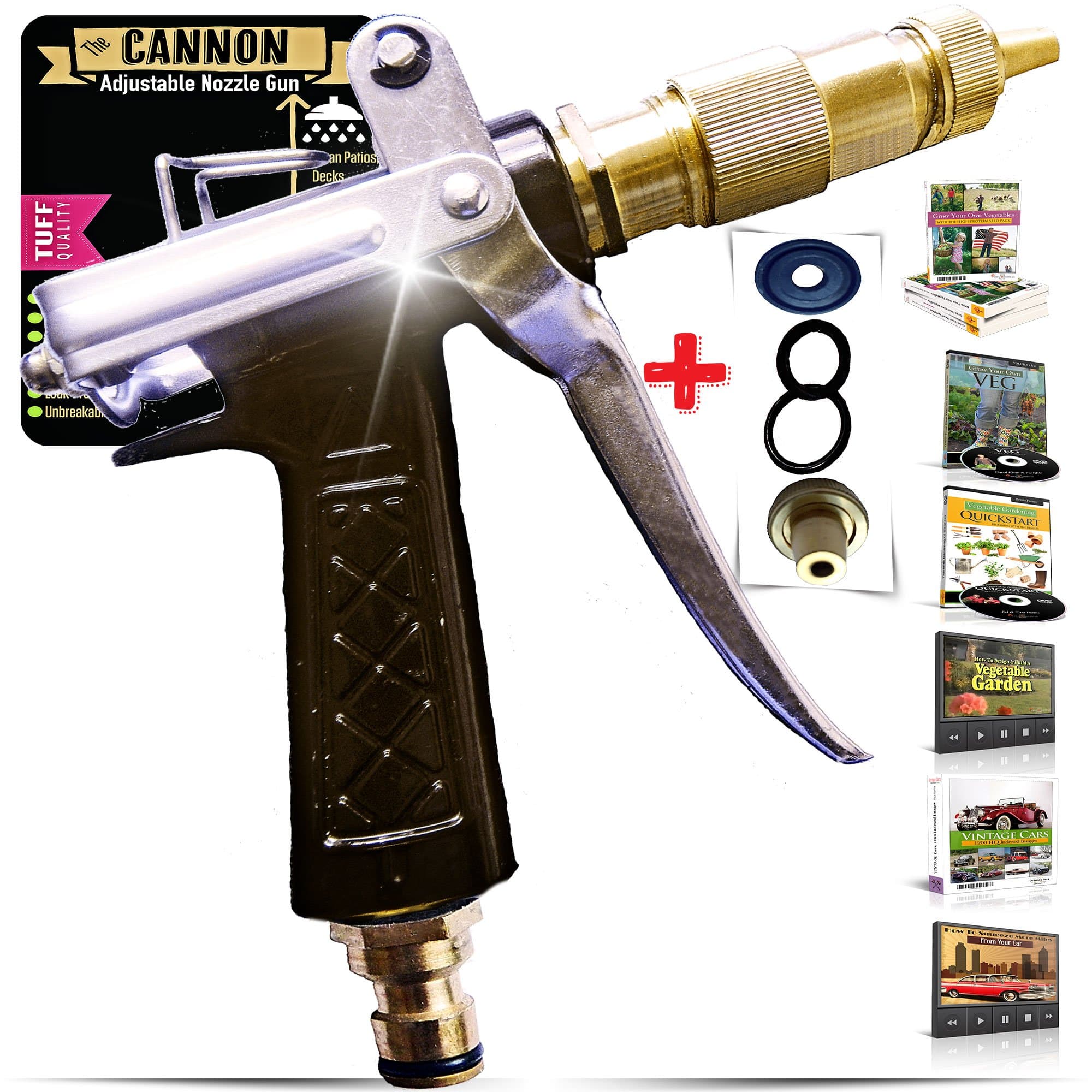 Cannon Metal Hose Nozzle Sprayer
