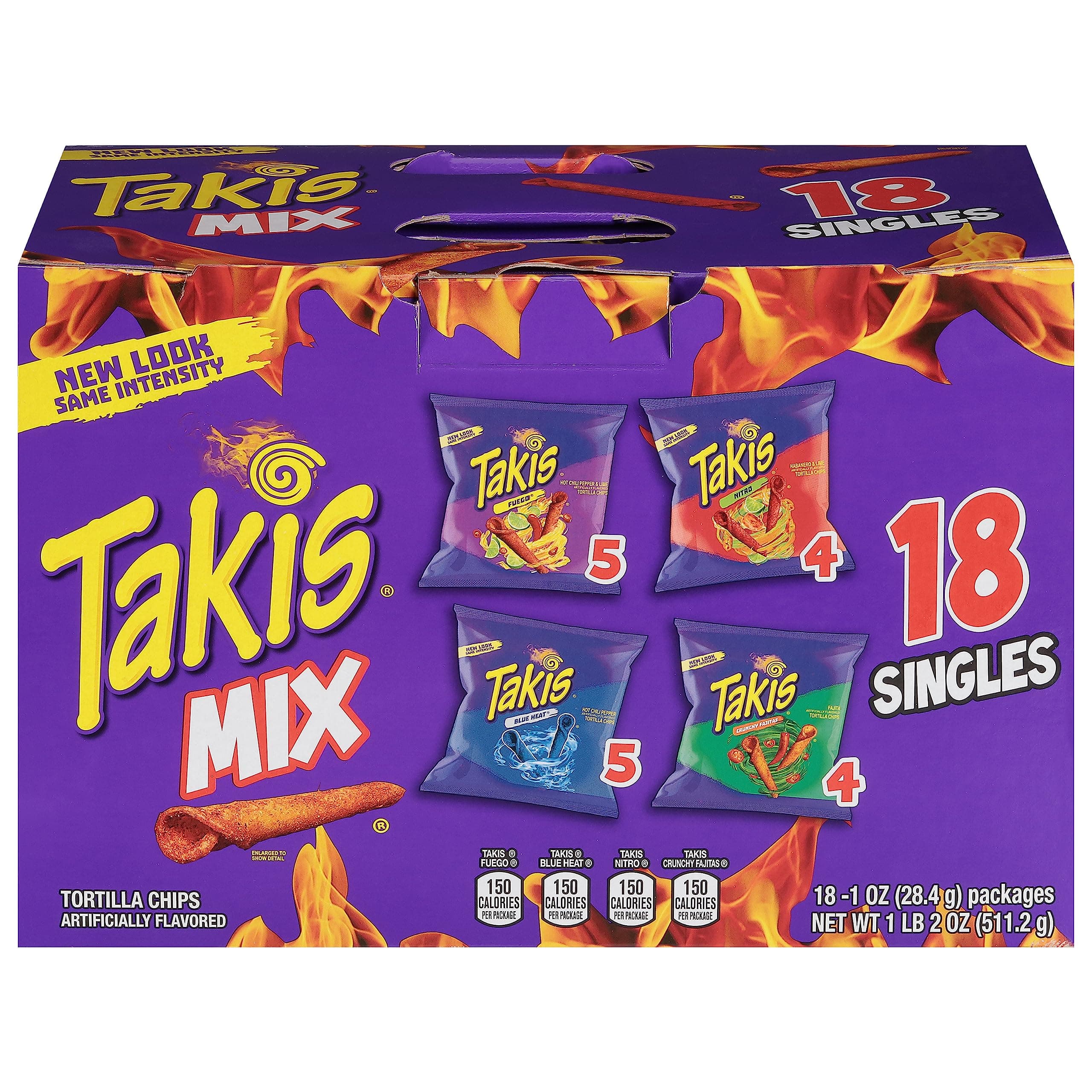 Takis, Variety Flavor Mix., 18 Count