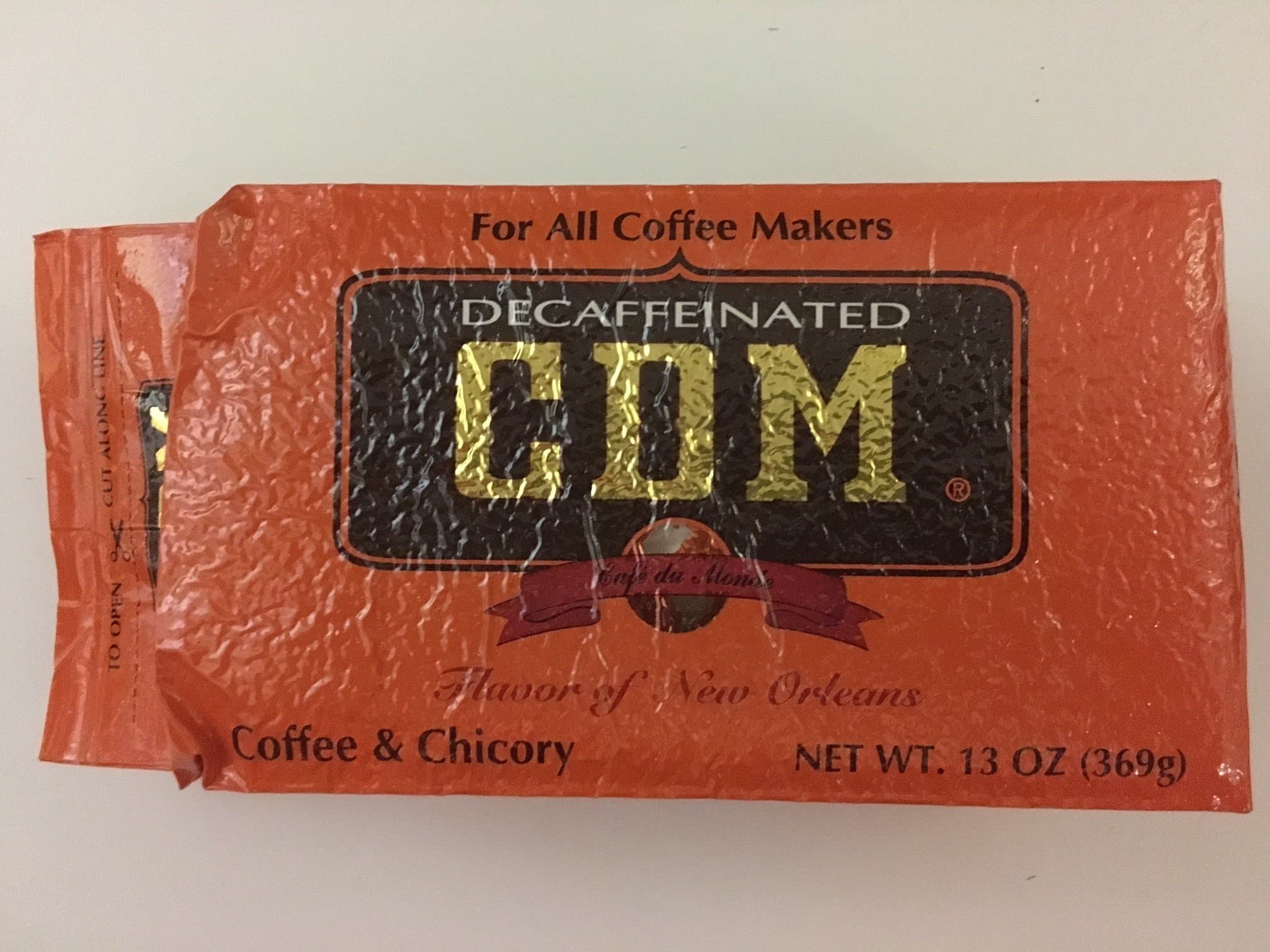CDM Decaf Coffee and Chicory, 13oz (12 Pack)