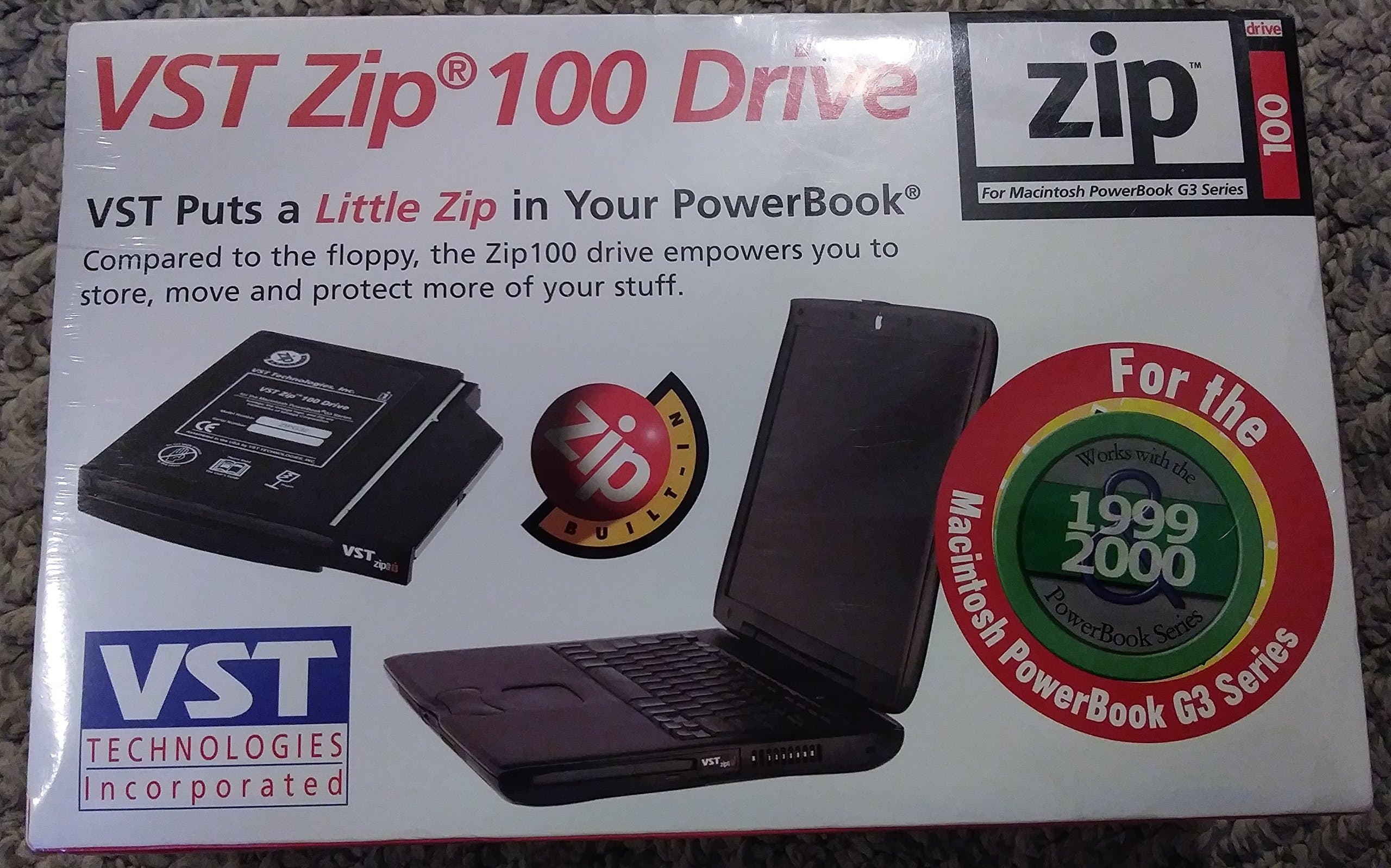 VST Technologies 100MB 11.2Mbps SCSI Zip Drive (ZIPG32)
