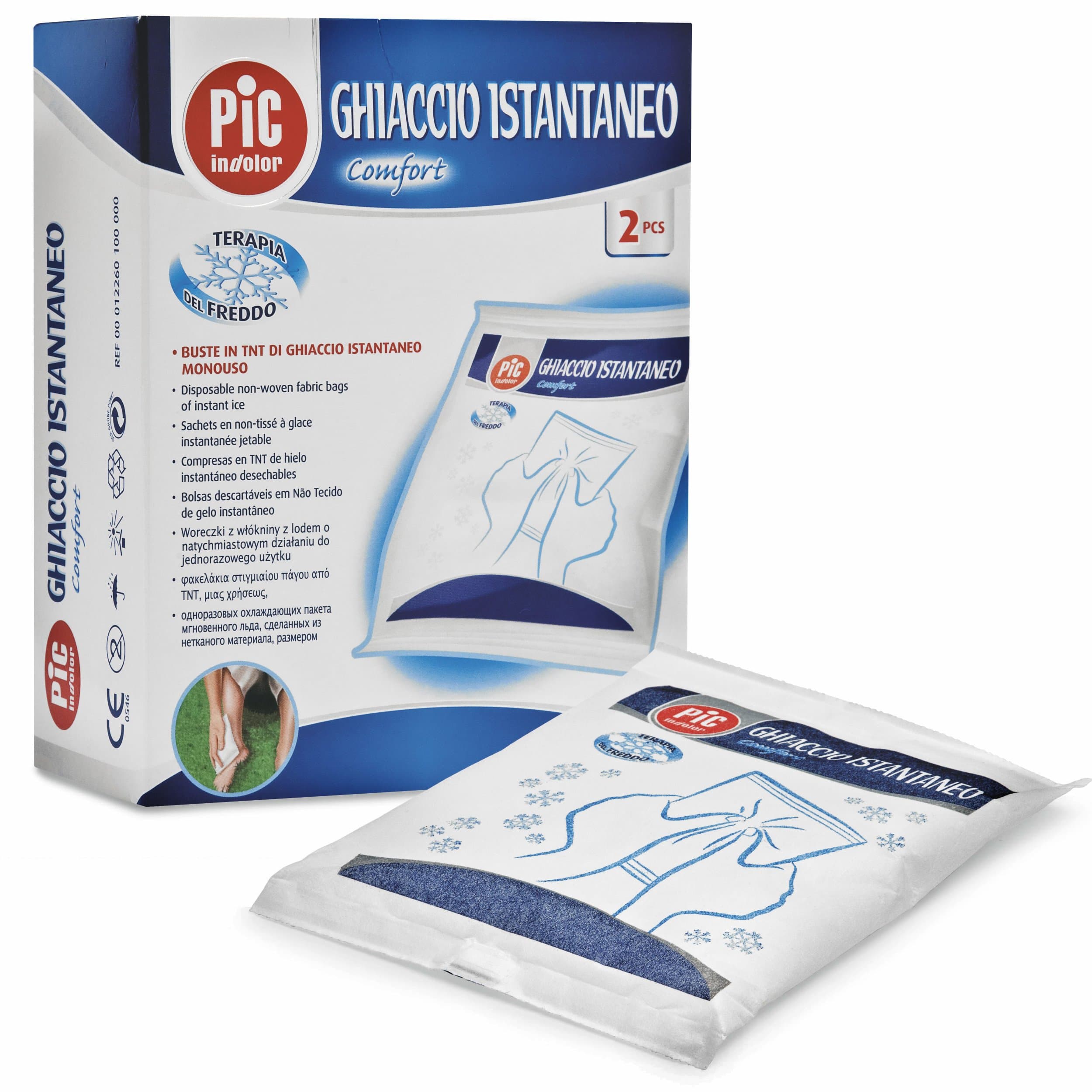 PiC Indolor Comfort Instant Ice twin pack