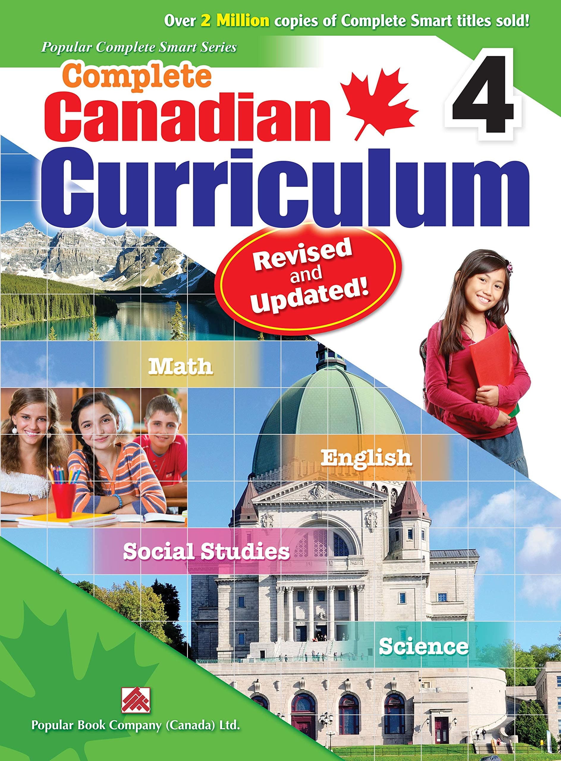 Complete Canadian Curriculum 4 (Revised & Updated): A Grade 4 integrated workbook covering Math, English, Social Studies, and Science Paperback – June 1, 2015