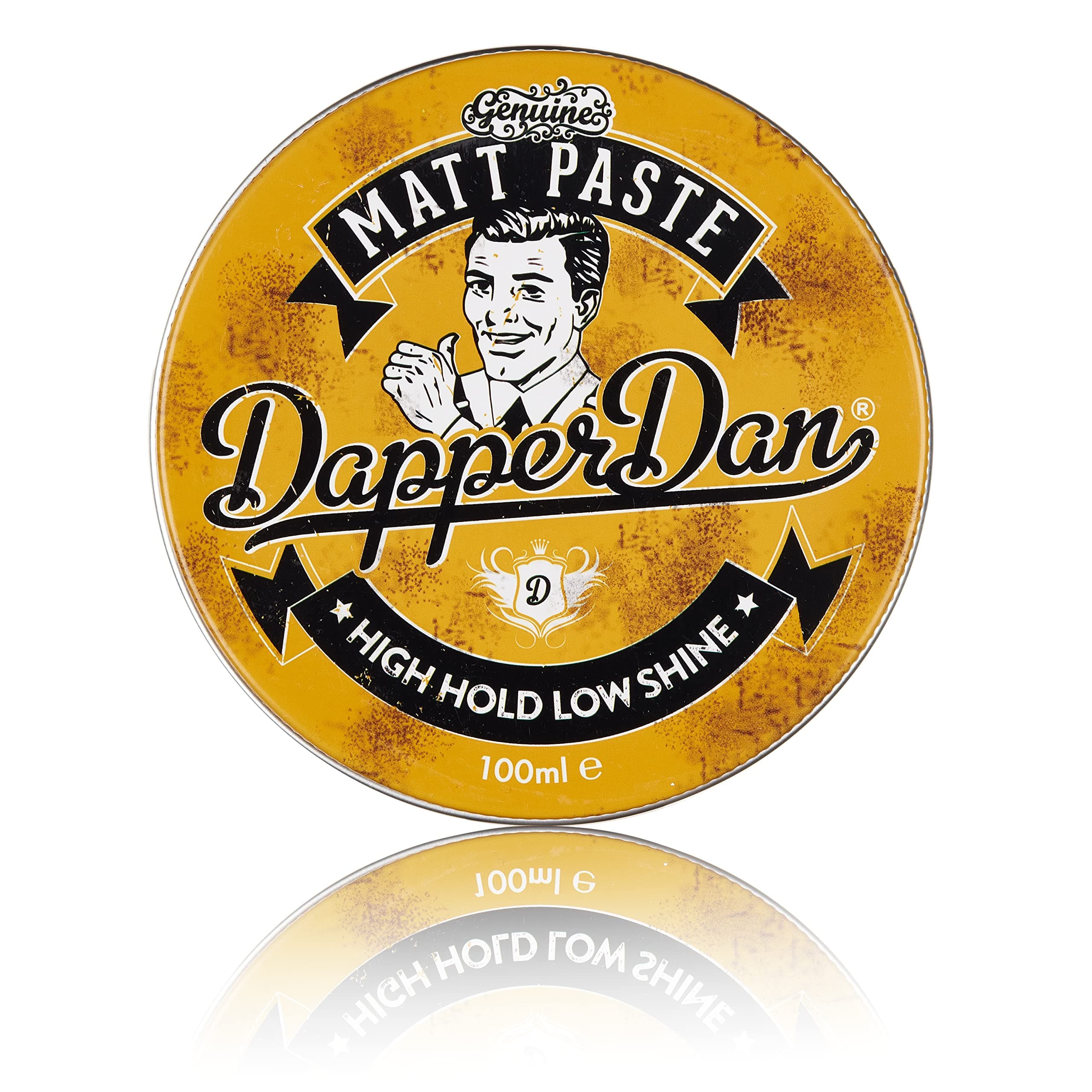 Matt Paste, High Hold Low Shine Hair Paste for Men, Adds Texture with Flexible Hold for All Styles, Vintage Cologne Fragrance, 1 x 100ml