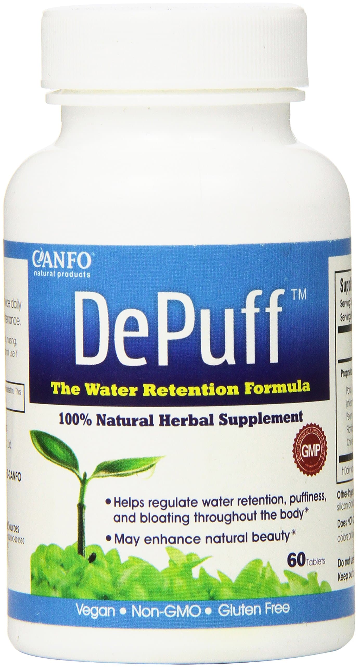 Products De-Puff Supplement, 60 Count