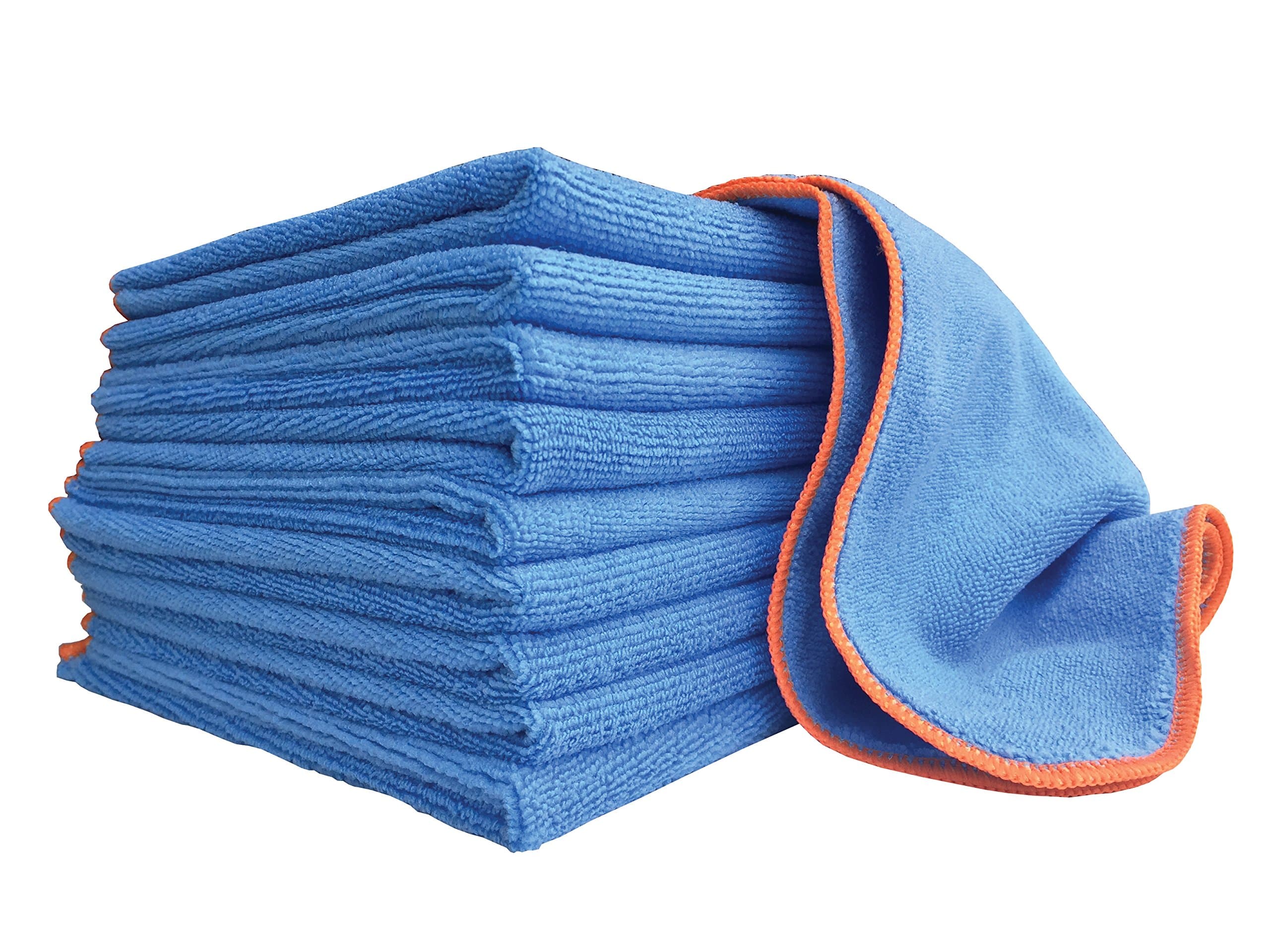 Microfiber Cleaning Cloths Imbedded with DG-300 Silverclear. Go Beyond Ordinary Cleaning. 12 Washable and Reusable Cloths