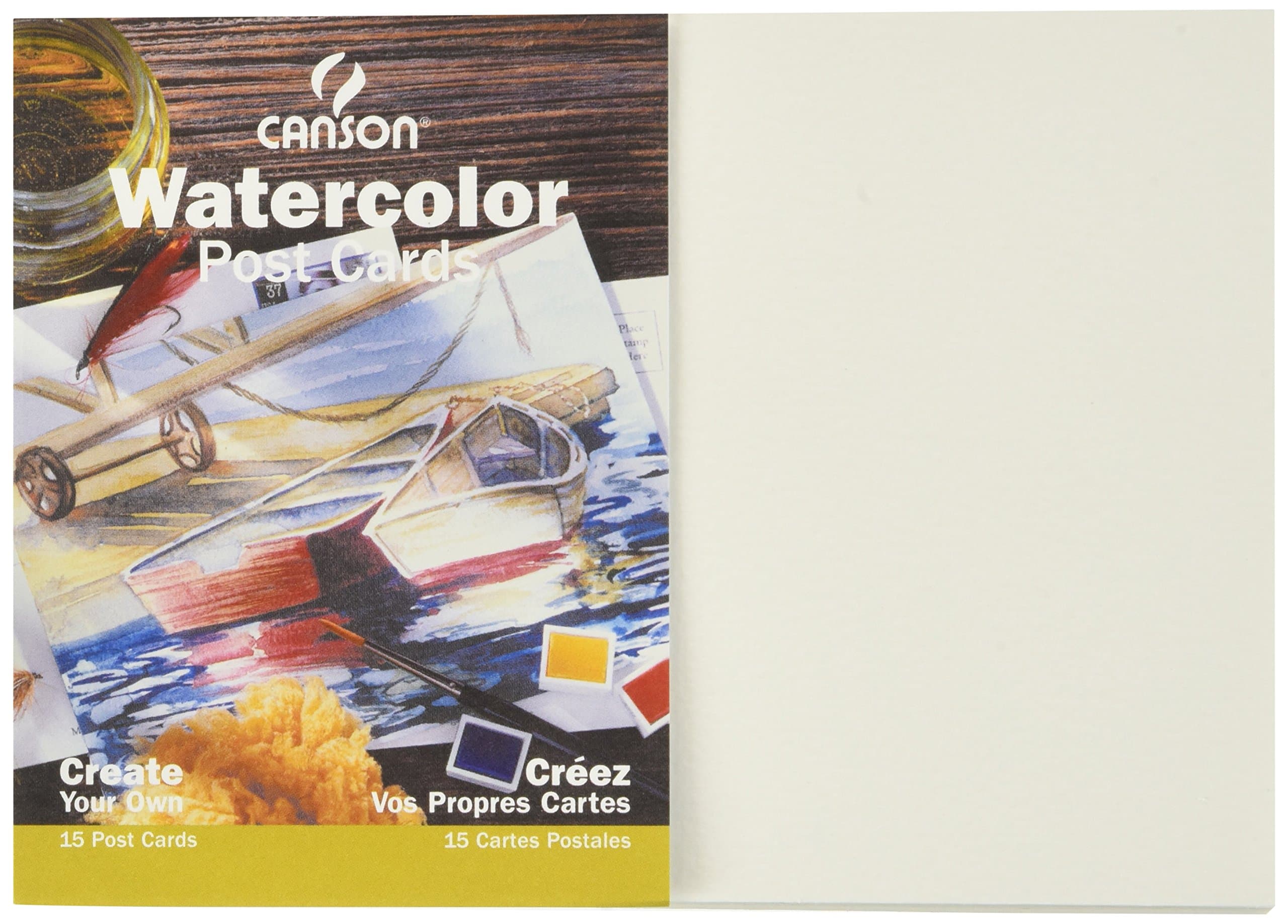 CANSON Watercolor Postcards, 5" x 7"