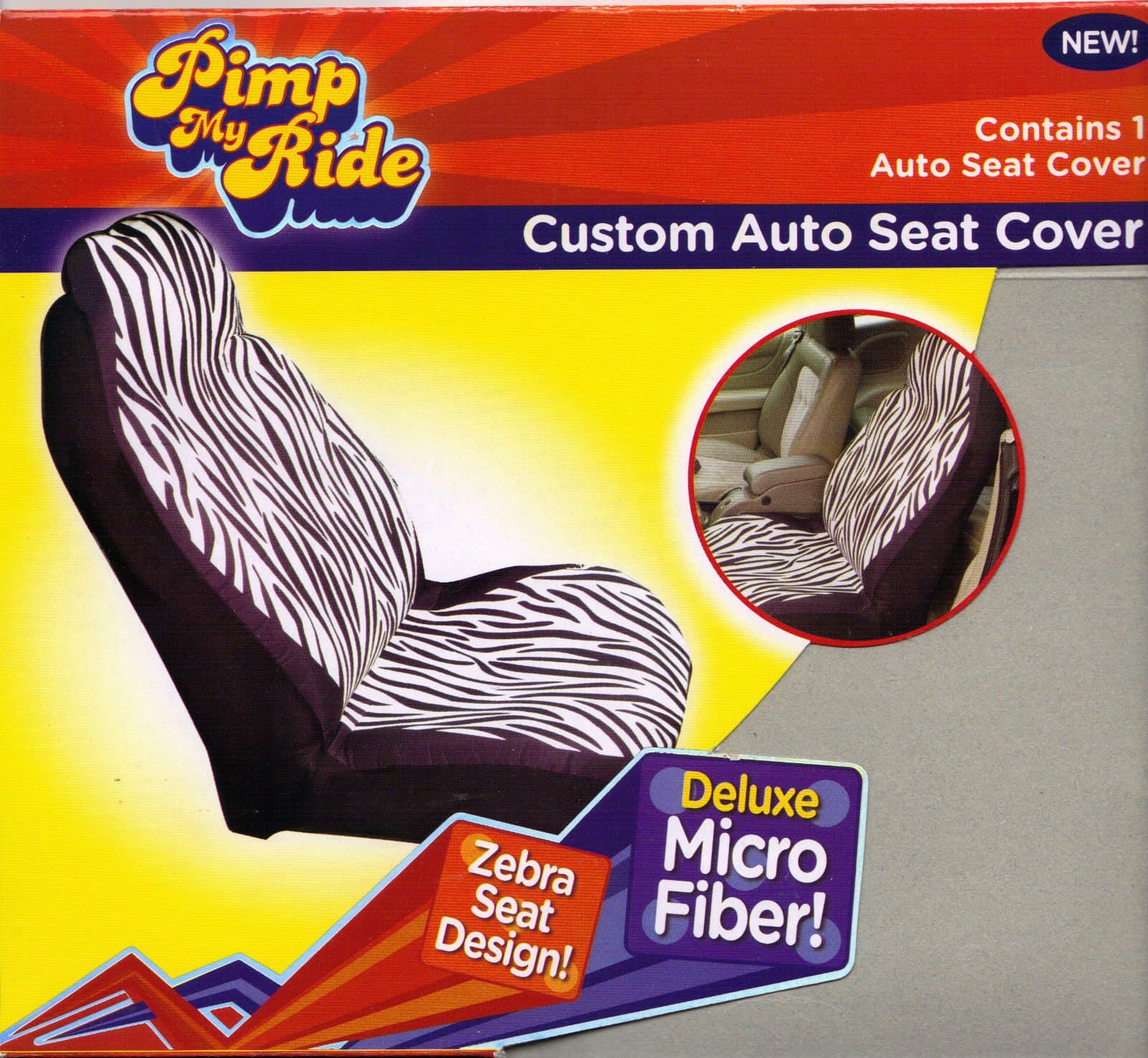 Pimp My Ride Custom Auto Seat Cover