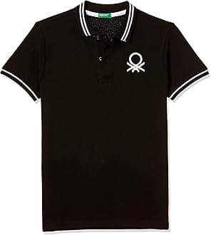 United Colors of Benetton Boy's Cotton Regular Fit Polo T-Shirt