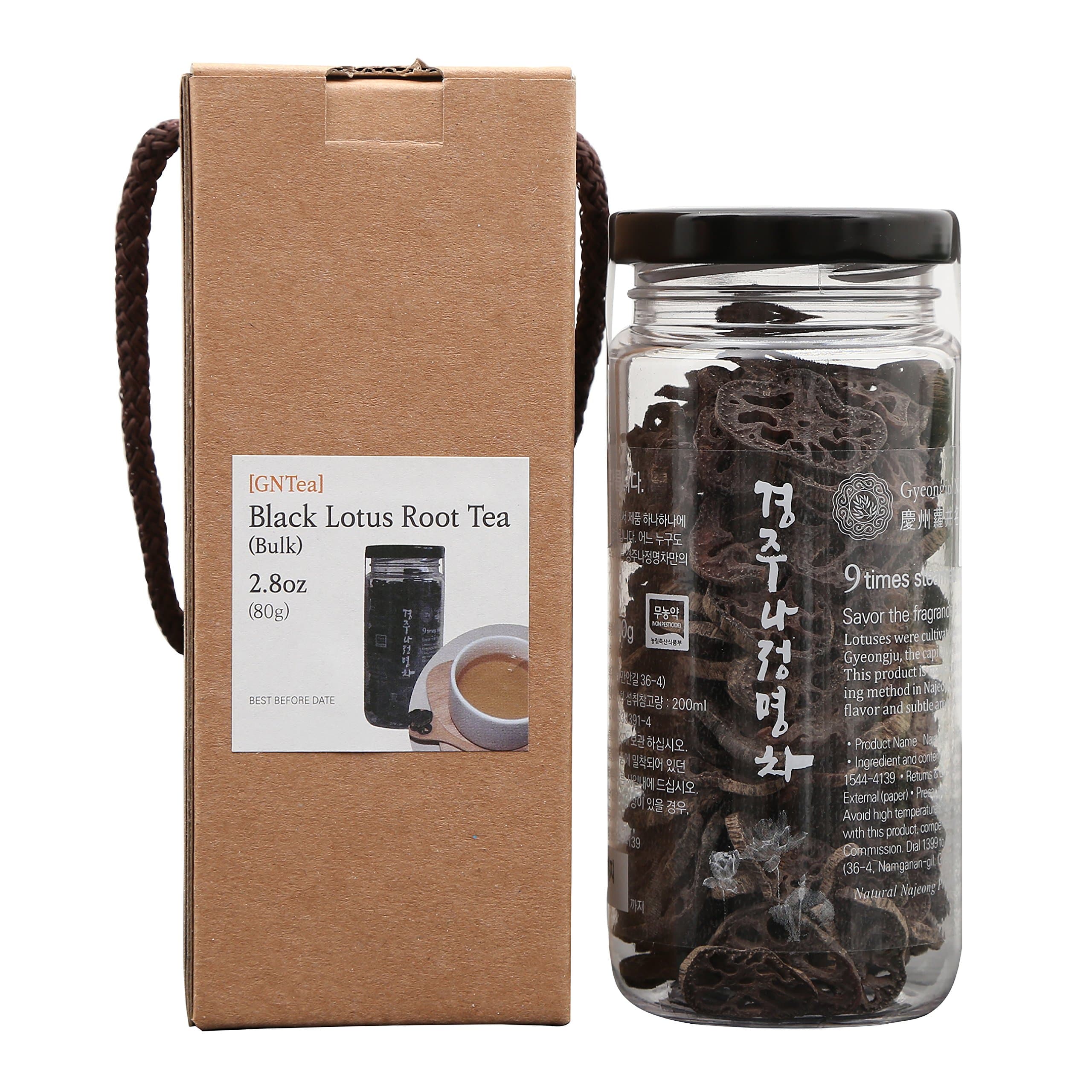 [GNTea] Vegan Black Lotus Root Tea (bulk) 2.8oz (bottle of 1)