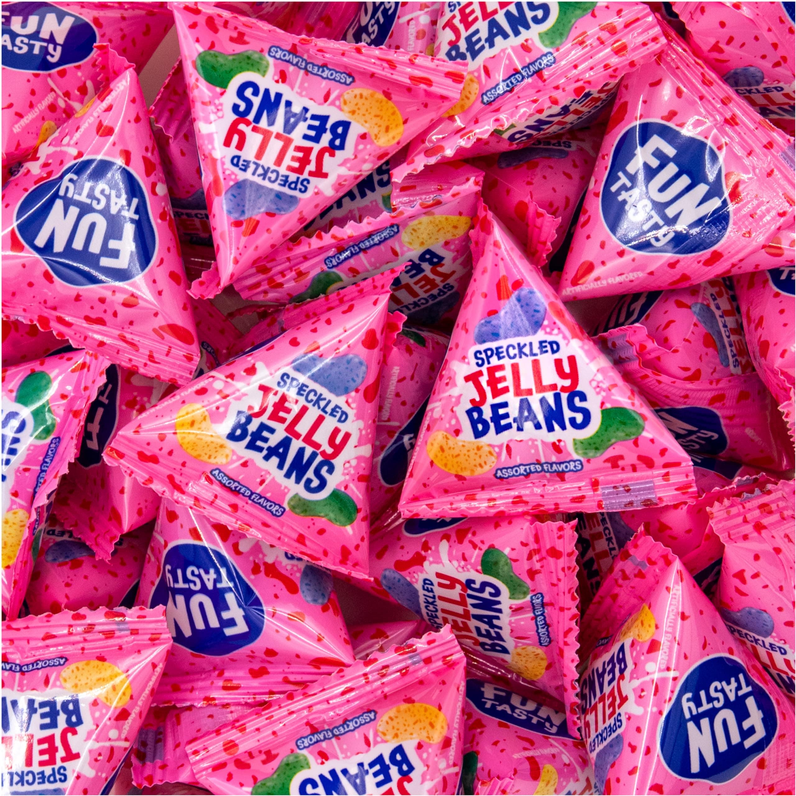 Funtasty Jelly Beans - 60 Count Pack (12 Ounces) - Individual Pouches - Assor...