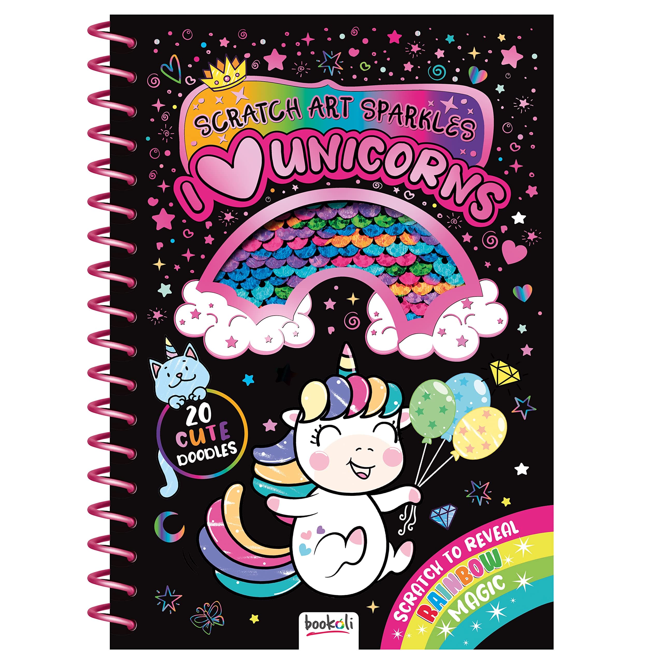 Scratch Art Sparkles: I Love Unicorns
