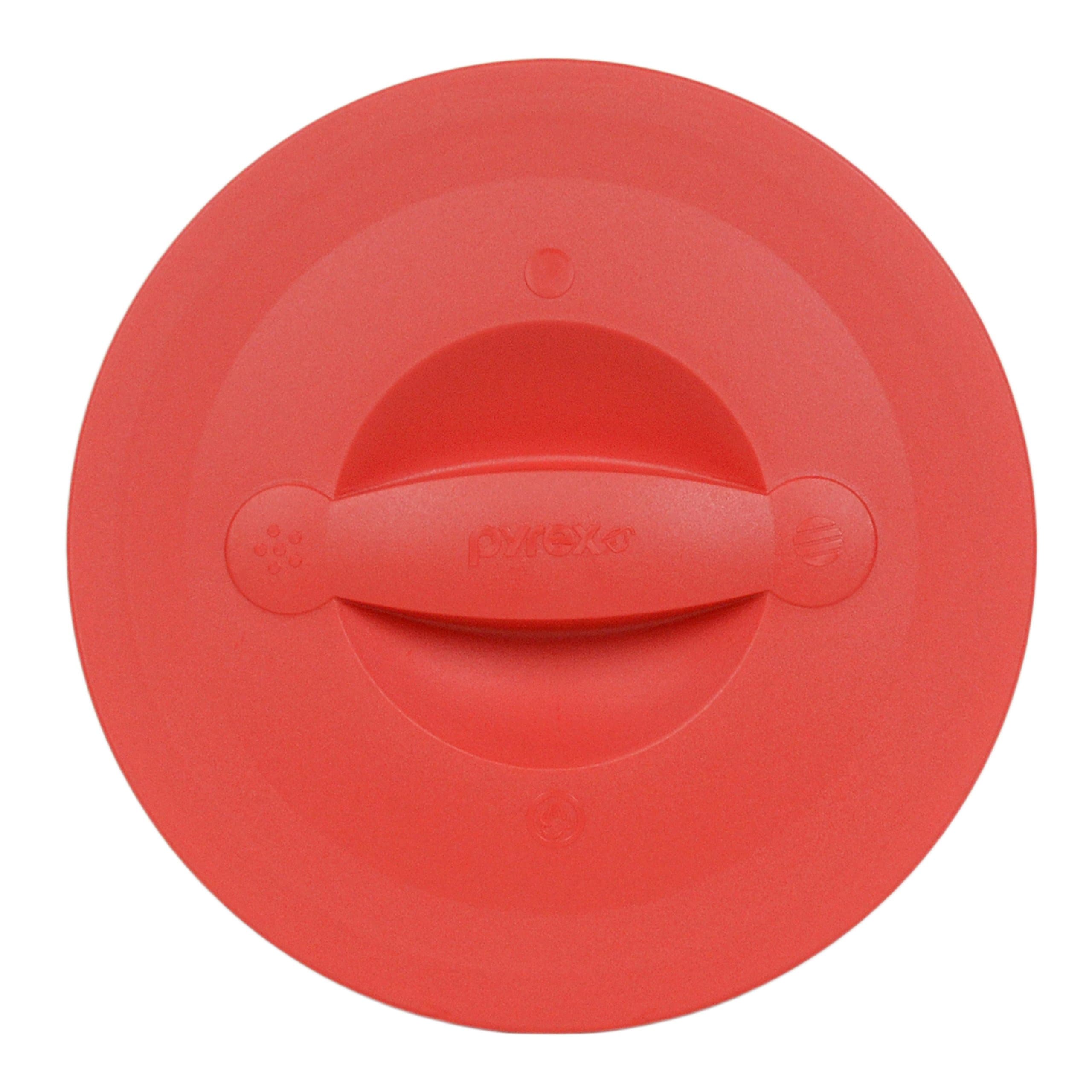 Pyrex 564-PC Red 8 Cup Measuring Cup Lid, Made in USA