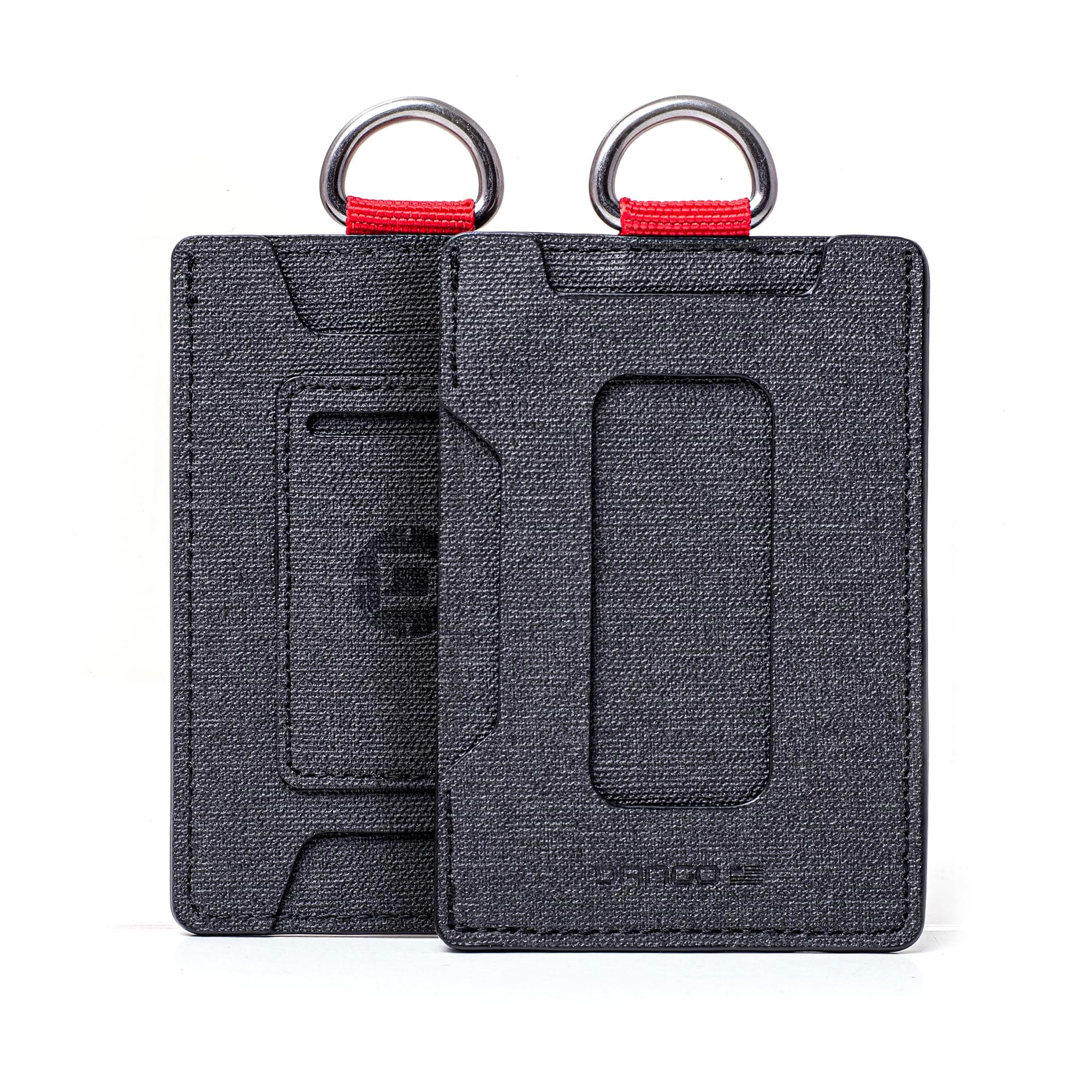Dango S1 Stealth Wallet - Jet Black - Durable DTEX Material, Water Resistant, RFID Blocking, Made in USA