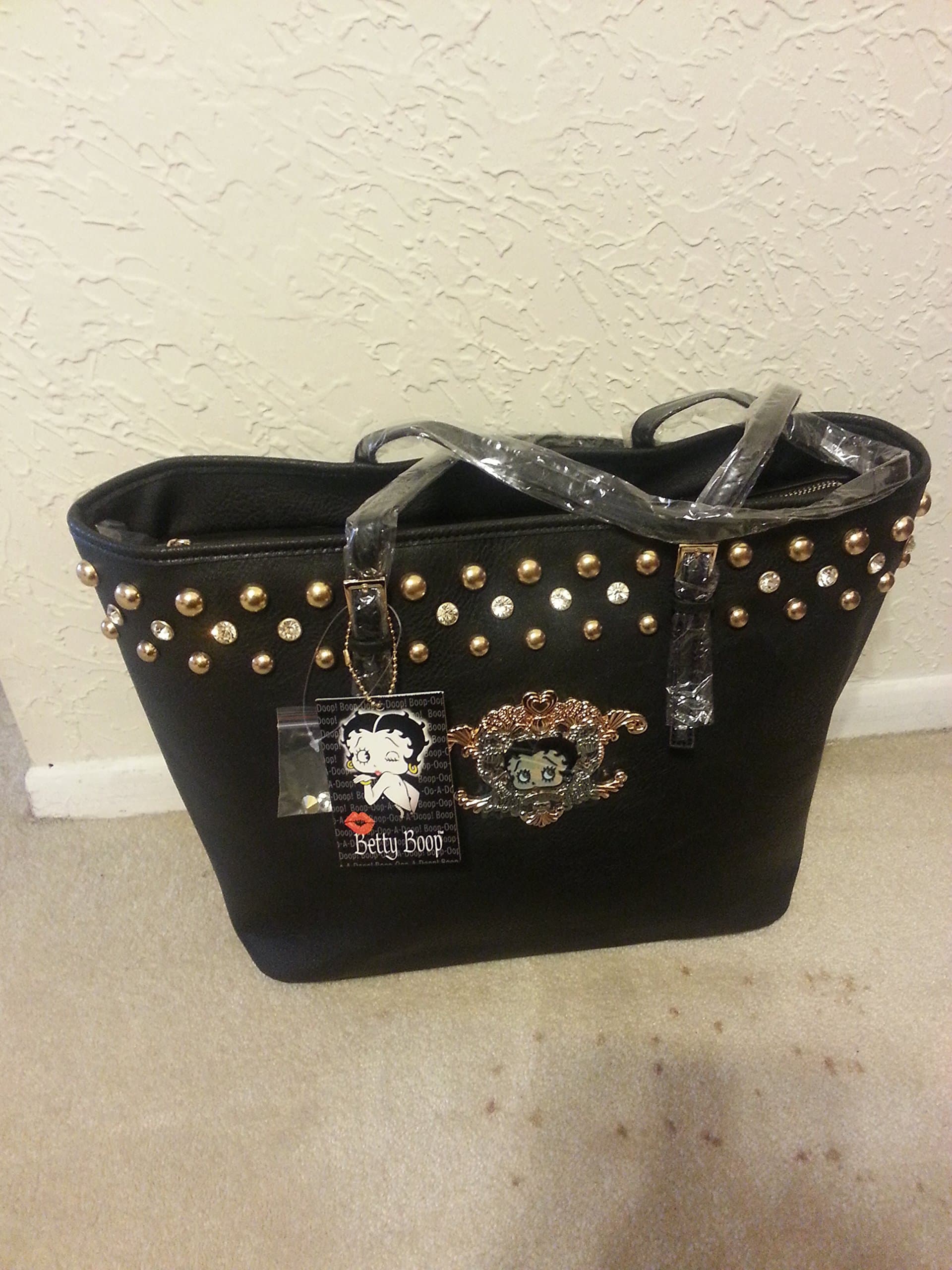 Betty Boop Totes Bag _ Black