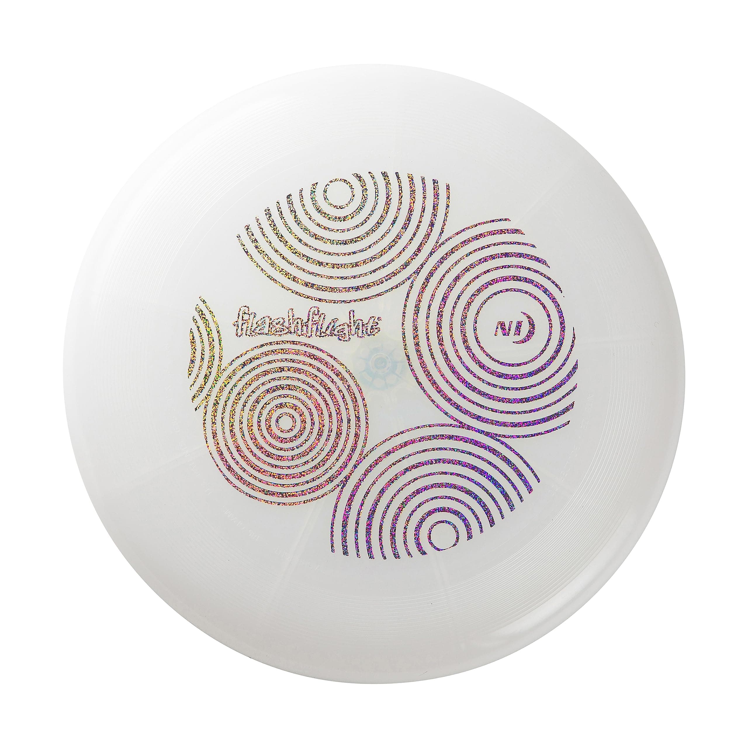 Nite Ize Flashflight Light Up Flying Disc - Family Game Night Toy - LED Disc-O with Replaceable Batteries - Family Game Night Accessories with Light - Select