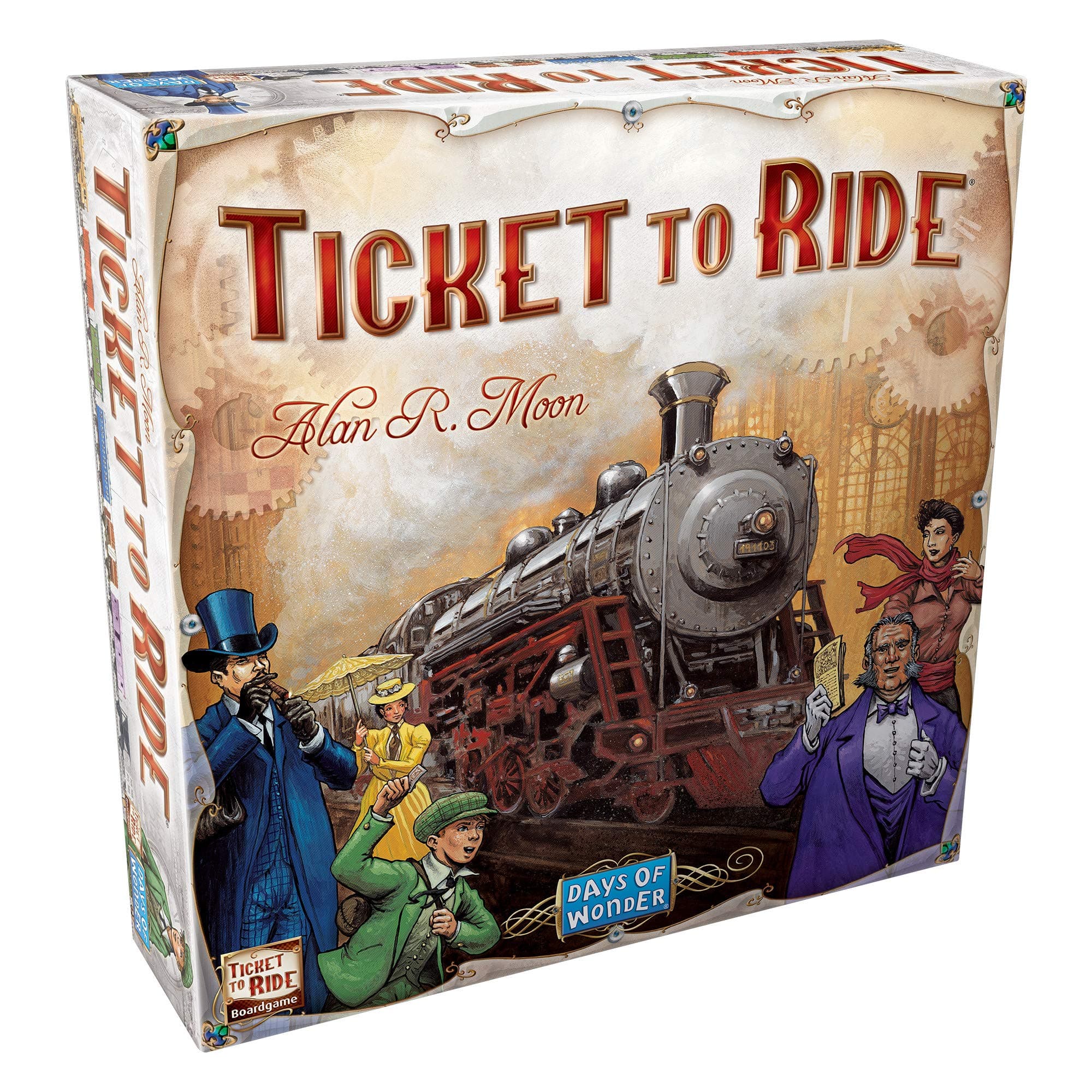 Asmodee Ticket to Ride, Multi Color