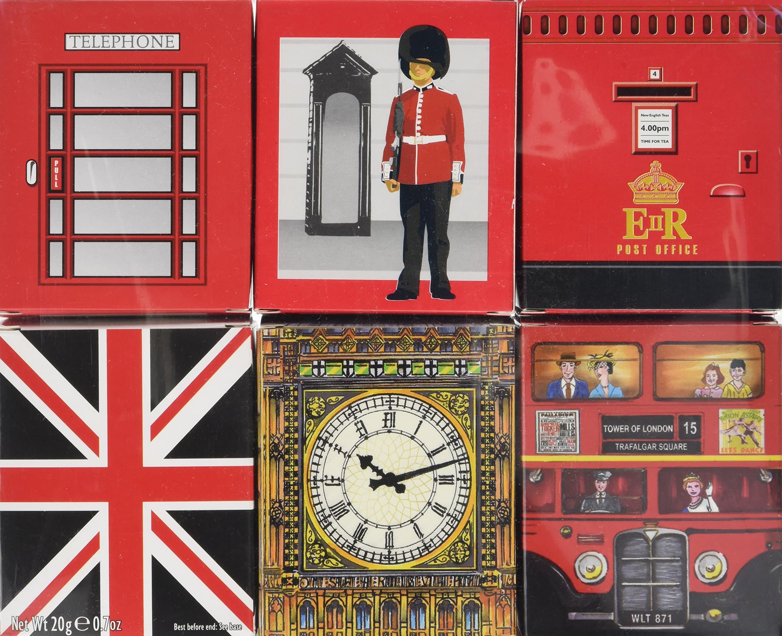 New English Teas Heritage Range 6 Tea Gift Selection Pack