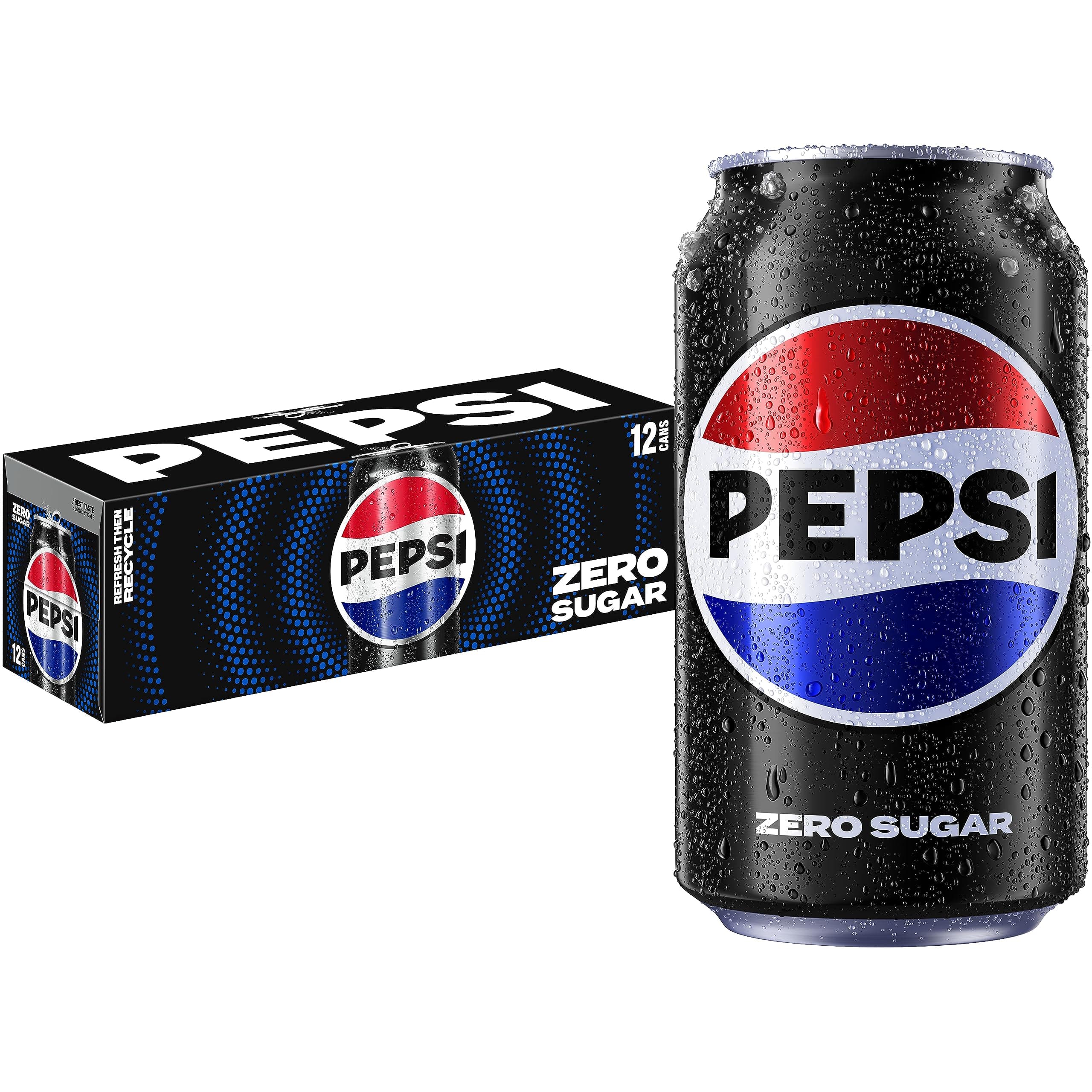 Zero Sugar Cola, 12 Fl Oz (Pack of 12)