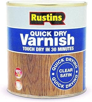 Quick Dry Varnish Clear Satin 500ml