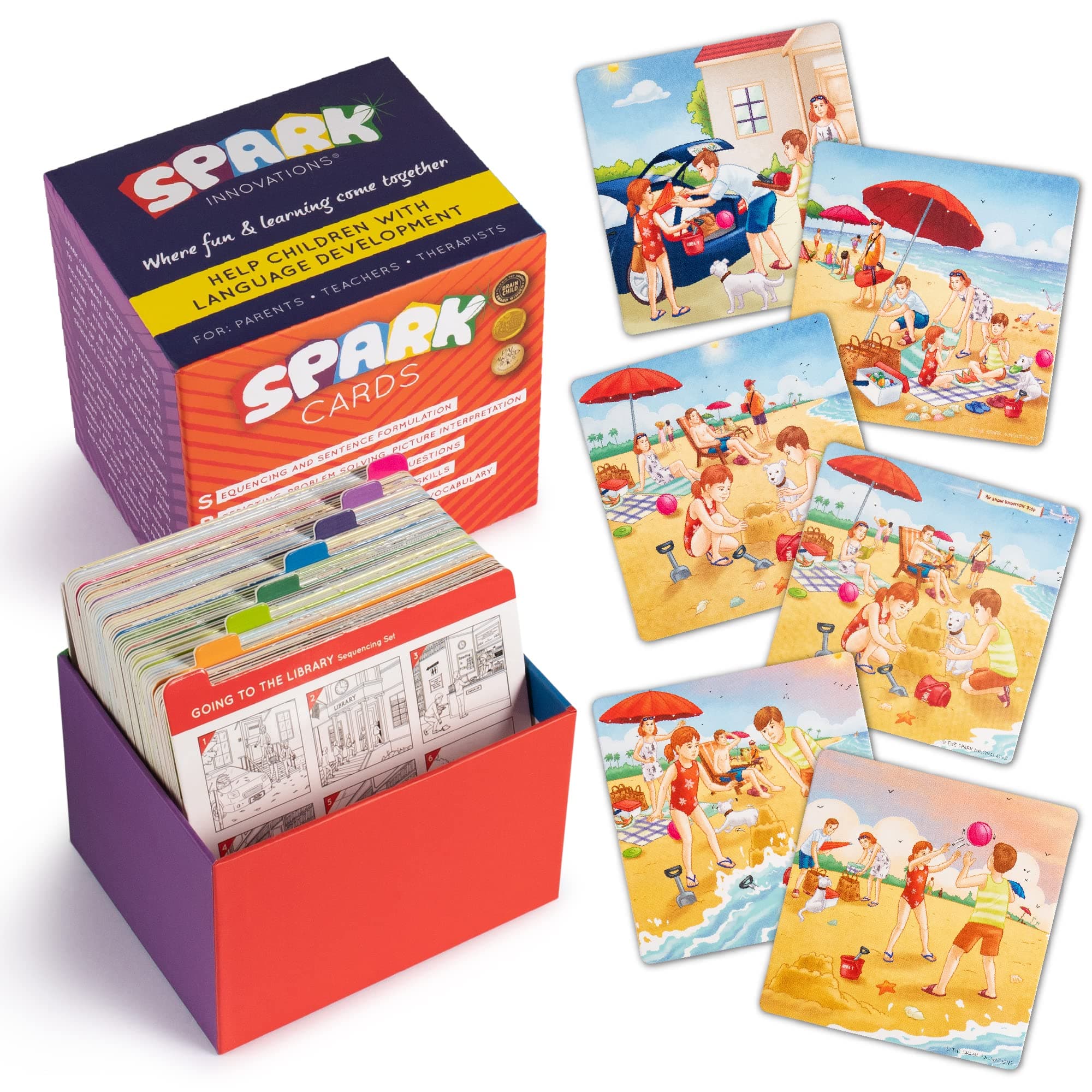 Sequencing Cards for Storytelling, Speech Therapy, Sentence Building, Problem Solving, Improve Language Skills, Autism Game, Picture Cards, SEL