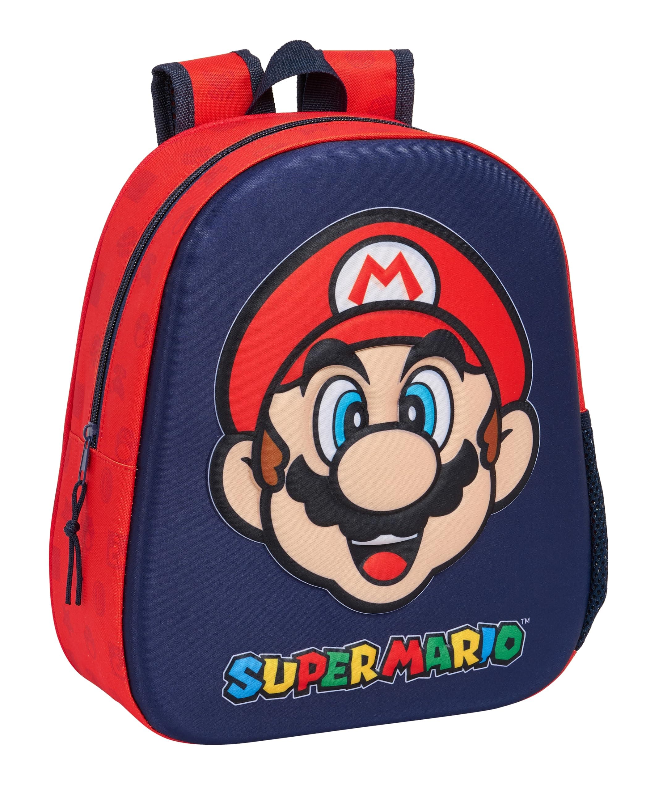 M890a Disney Princesses – School Backpack, with 3D Design, Adaptable to Trolley, Ideal for Children of Different Ages, Comfortable and Versatile, Quality and Resistance, 27 x 10 x 33 Unisex