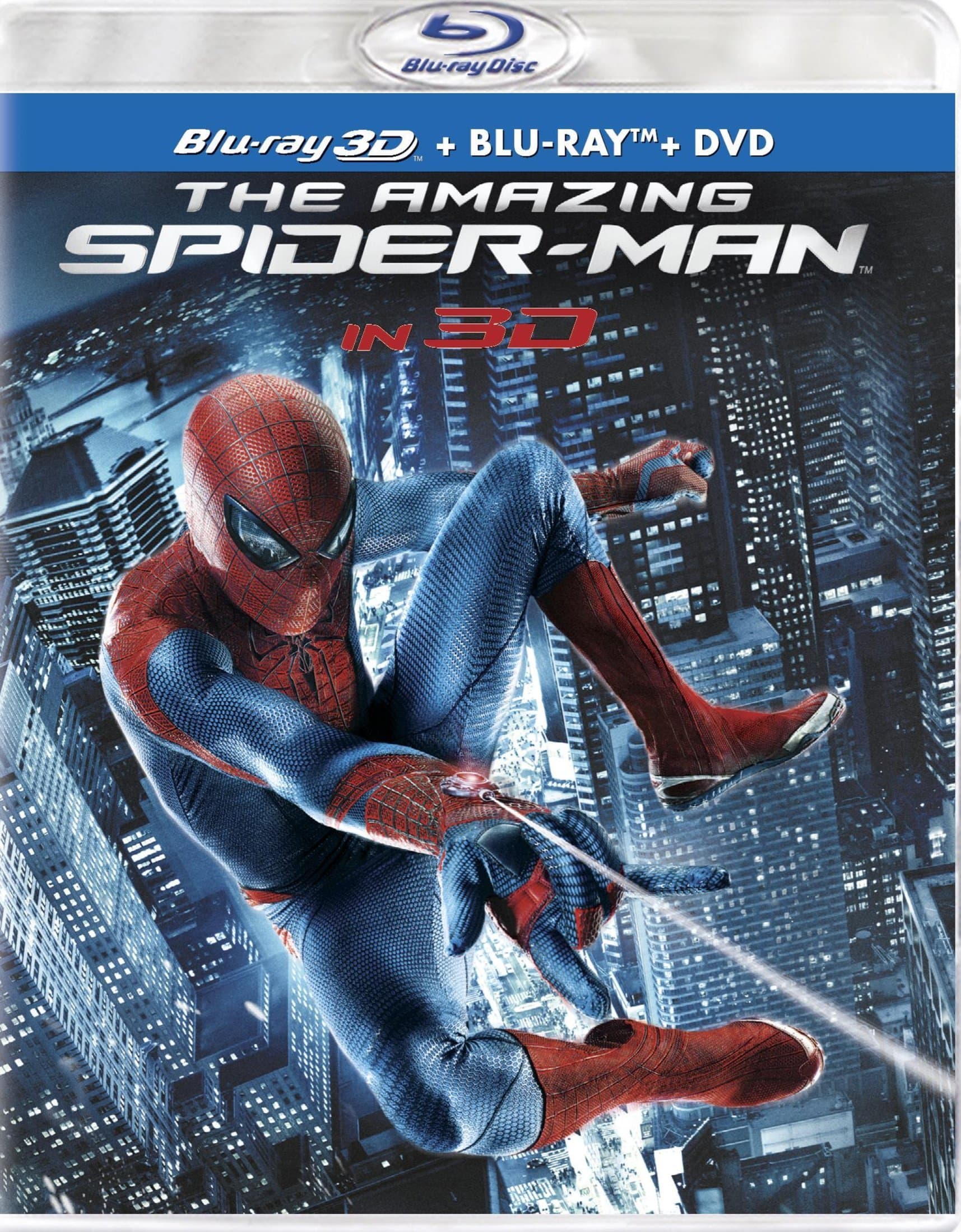 The Amazing Spider-Man - Blu-ray + DVD + 3D