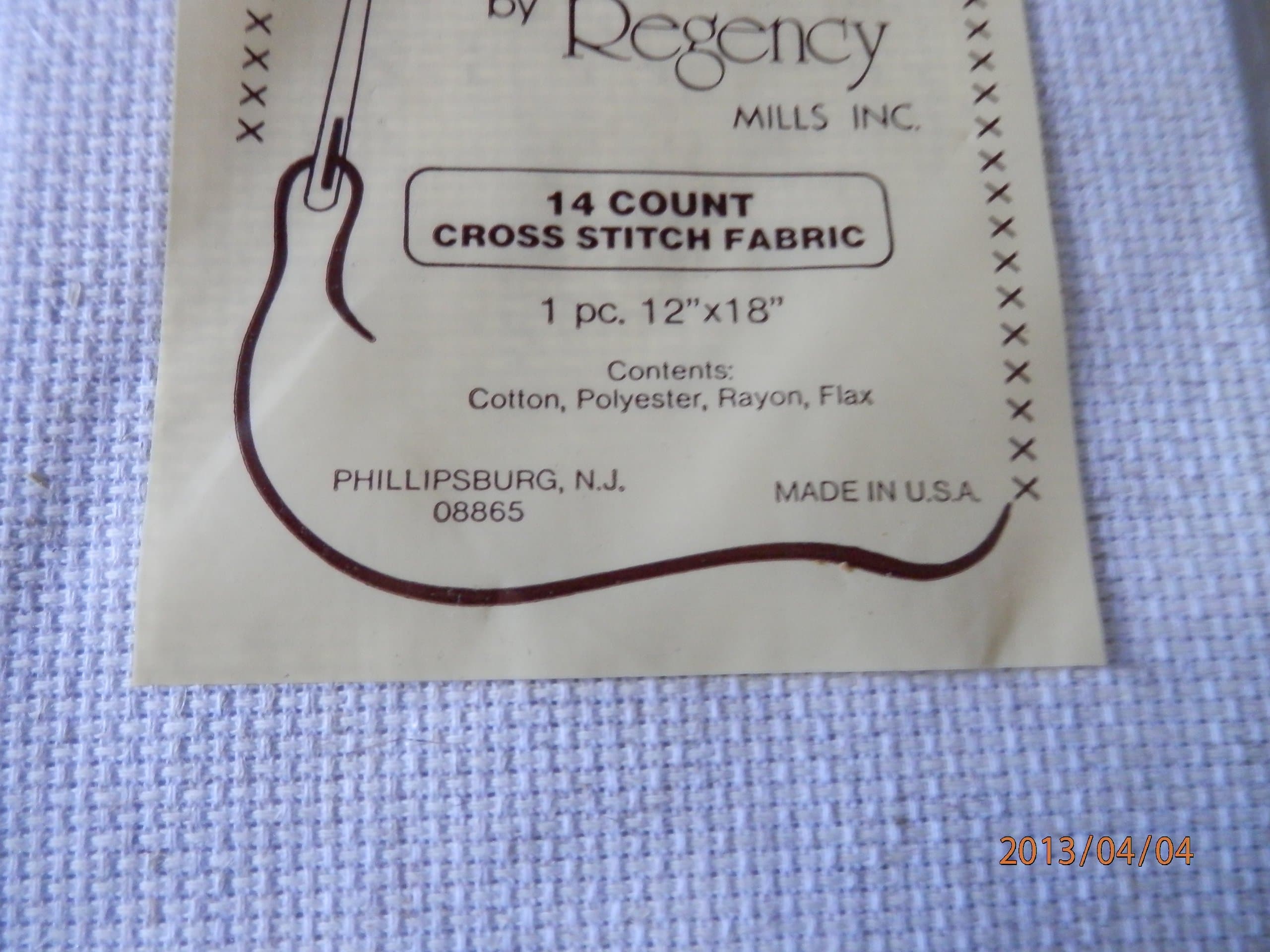 Country Linen, 14 Count Aida Cloth