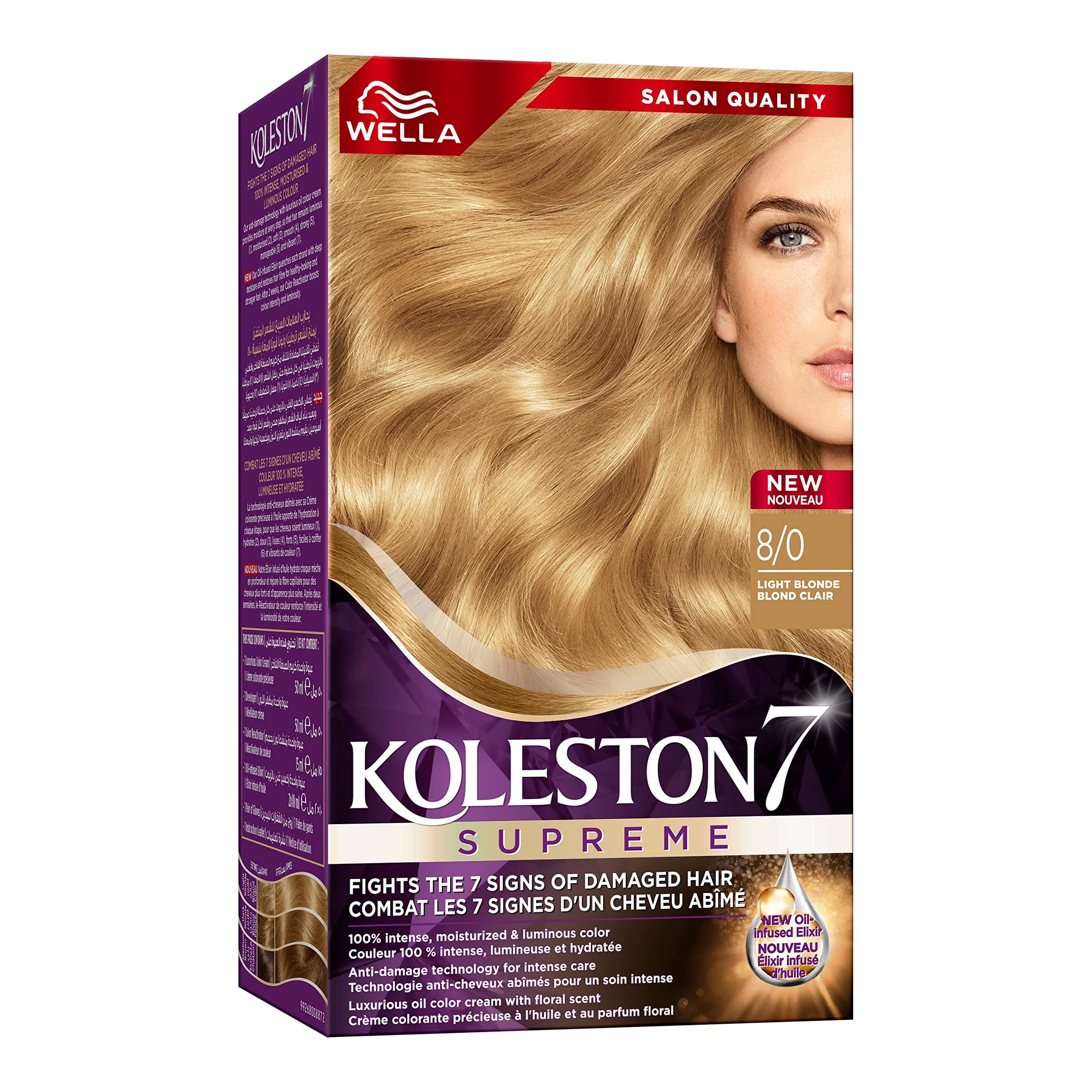 KOLESTON SUPREME KIT 8/0 LIGHT BLONDE