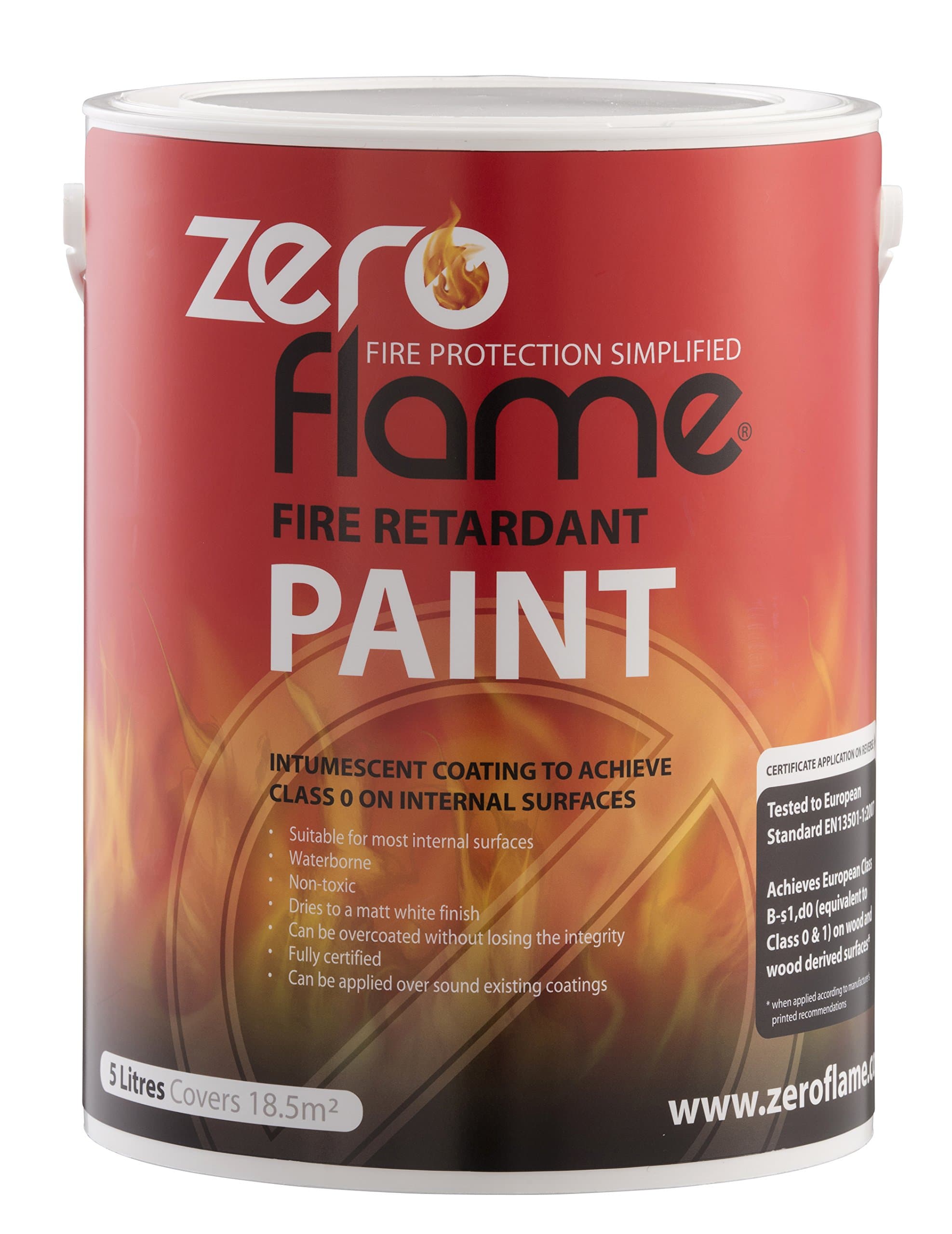 Zeroflame ZFP400007 Fire Retardant Paint