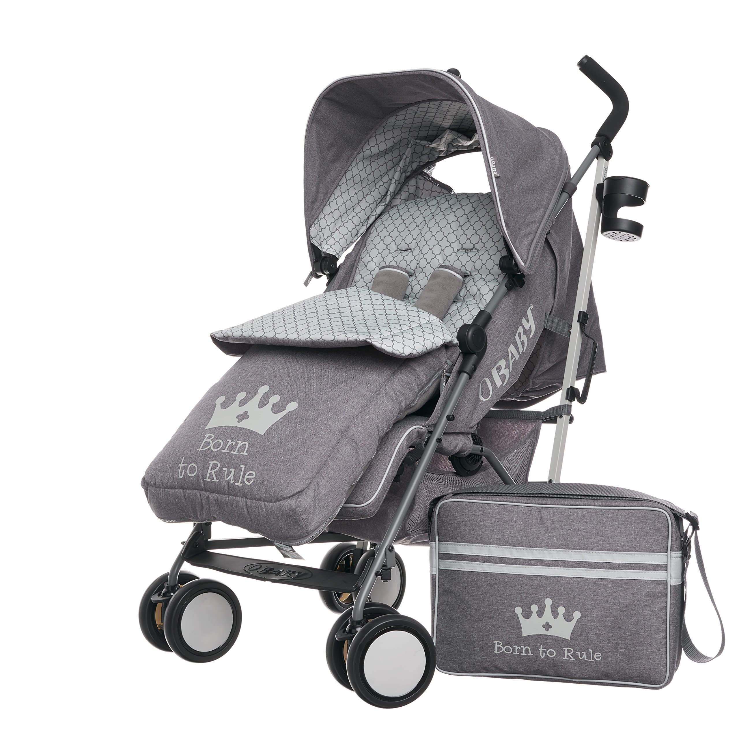 Obaby Zeal Stroller Bundle - Born to Rule