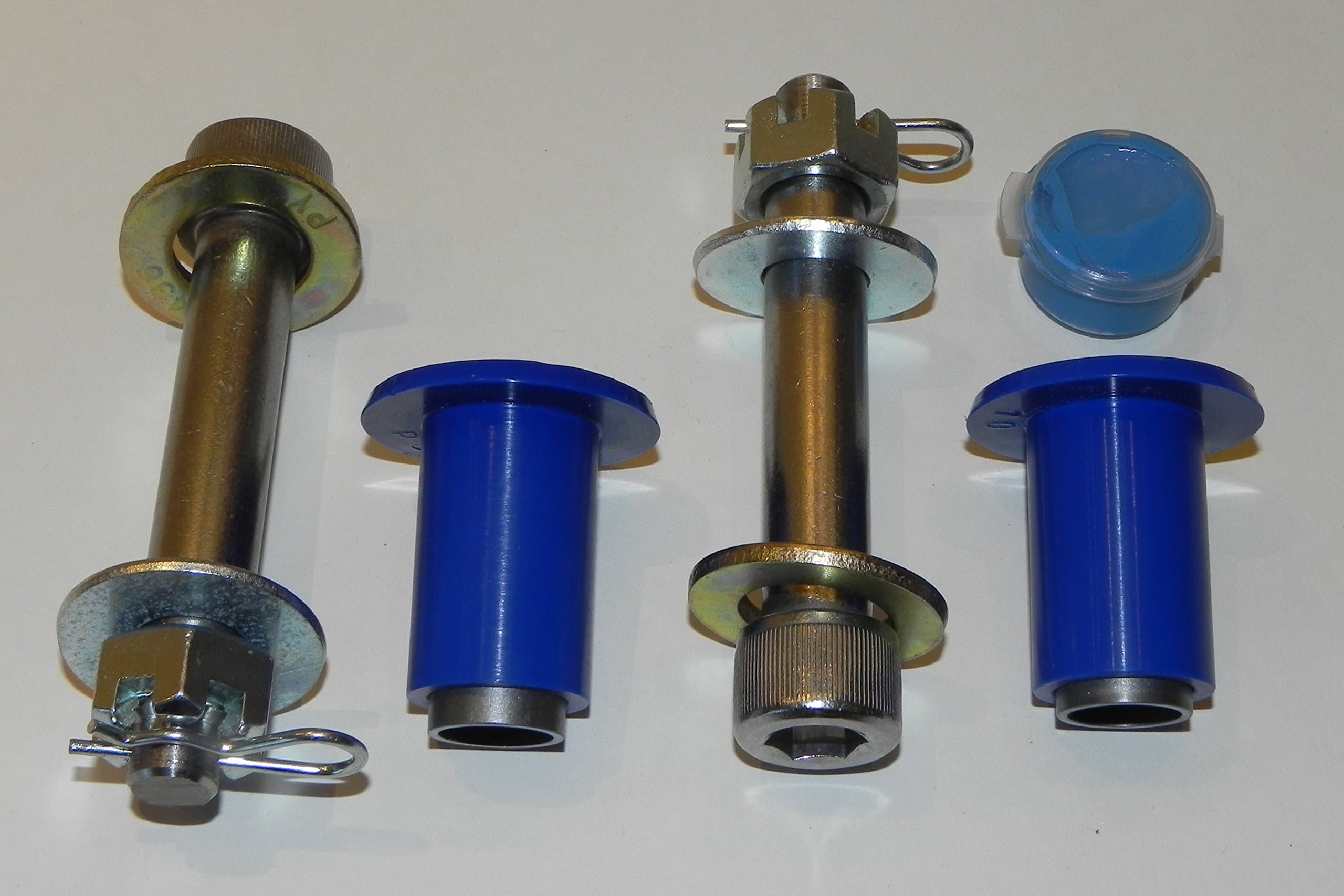 Clauss Studios Compatible with Peterbilt 378 379 Hood Hinge Pivot Bolt Kit Polyurethane Bushing Set