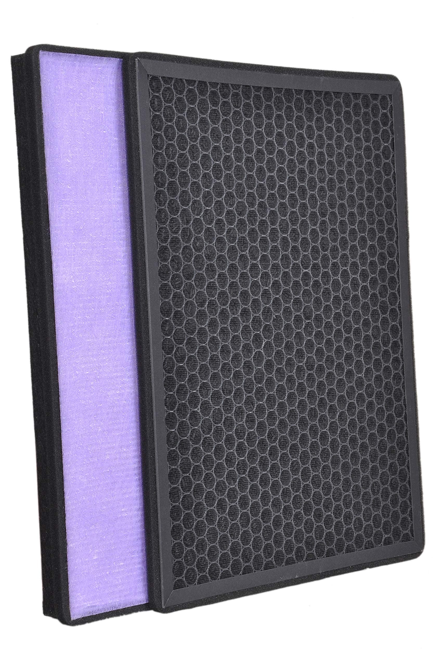 Airifi Antibacterial HEPA Filter and Activated Carbon Filter Combo (Philips FY1410 & FY1413 Compatible) for Philips AC1217 AC1215 and other 1000 series Air Purifiers