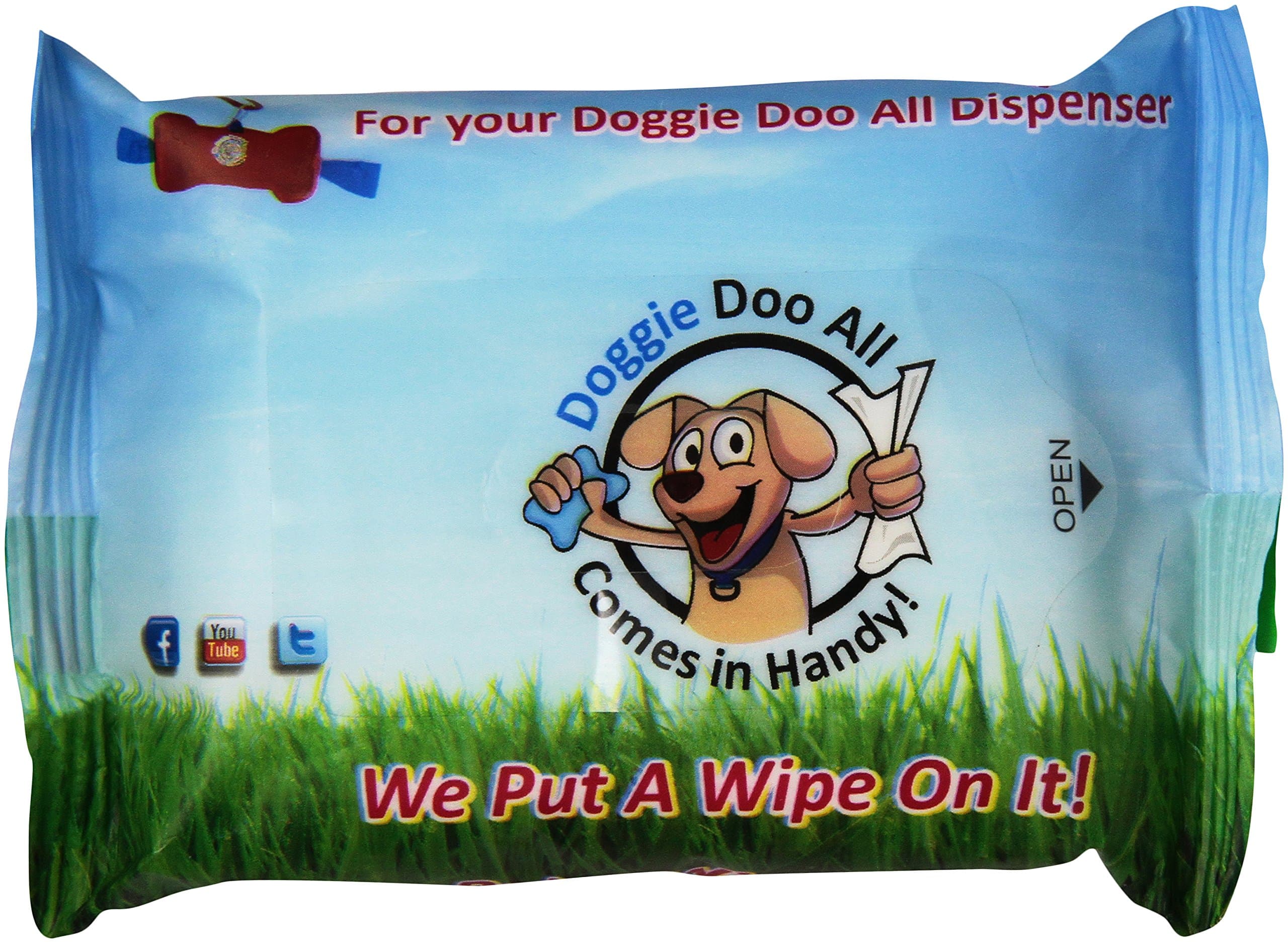 Doggie Doo All Individual Wipes Package