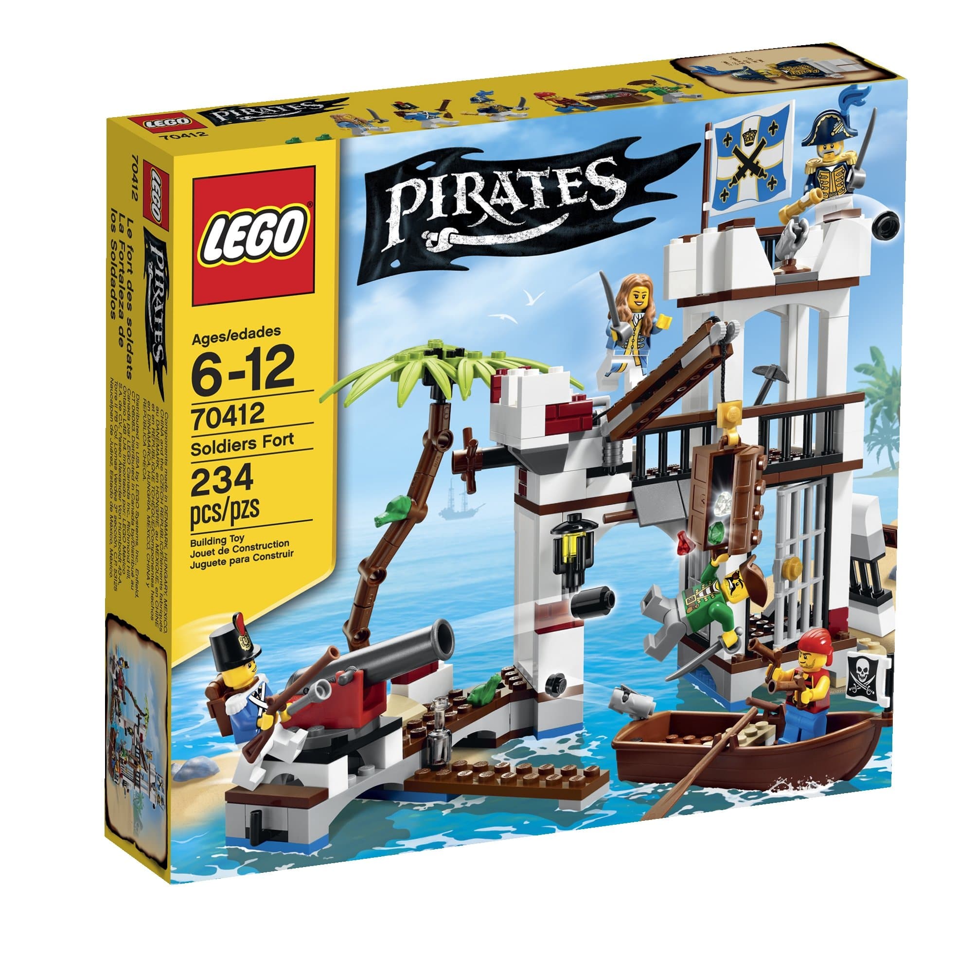 Pirates Soldiers Fort 70412