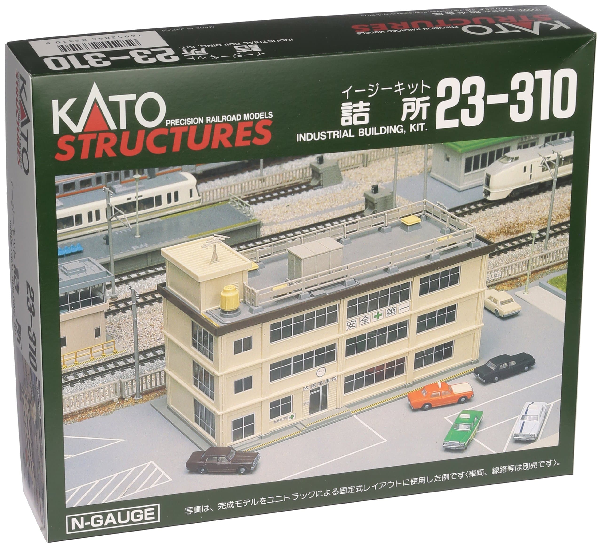 23-310 N Scale Industrial Building Structure