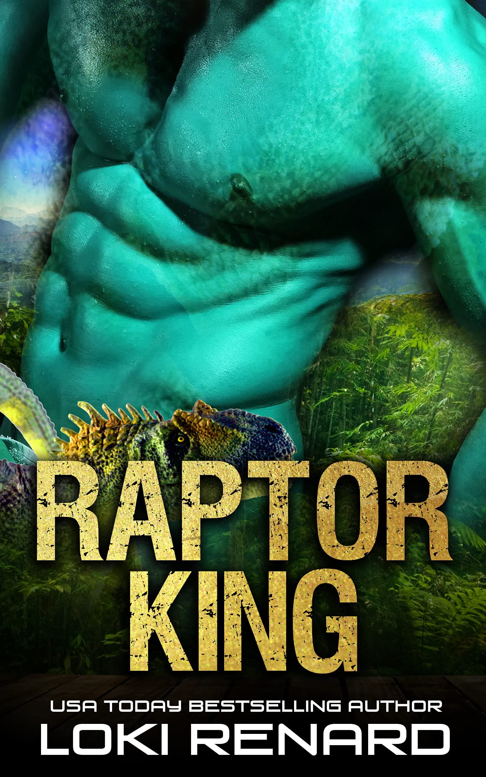 Raptor King: A Sci fi Alien Romance (Royal Aliens)