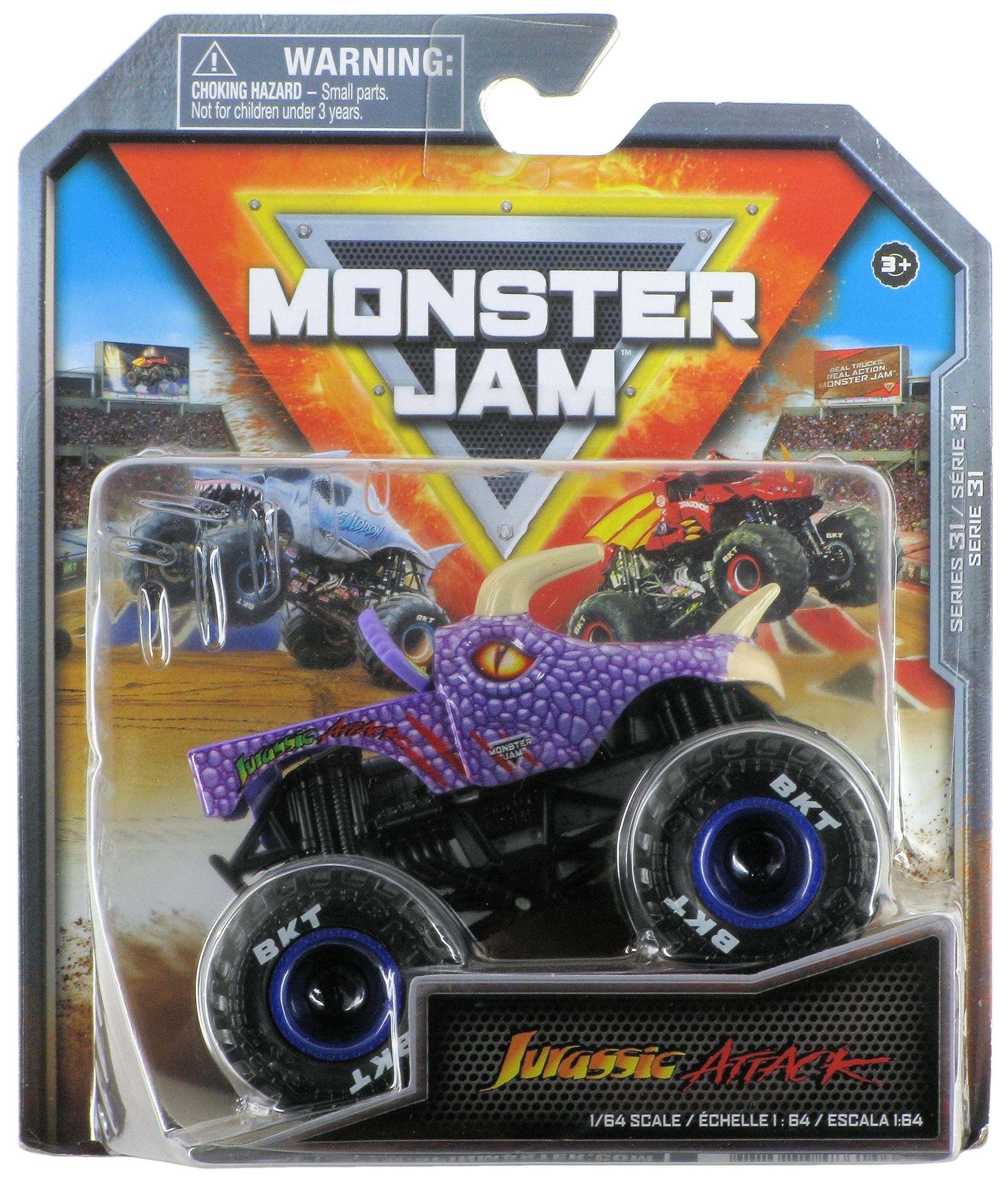 Monster Jam 1:64 Series 31 Jurassic Attack
