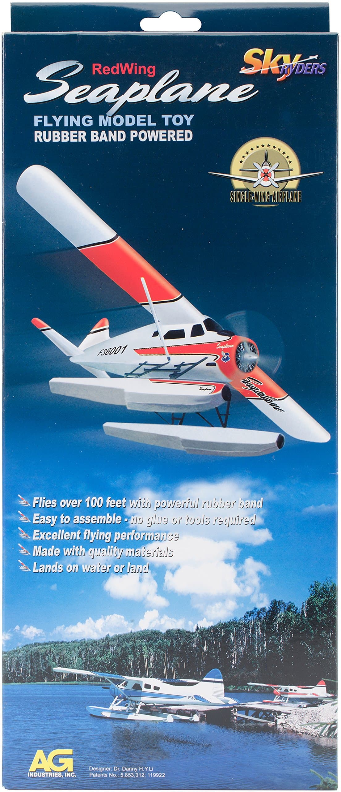 White Wings Red Wing Seaplane without winder