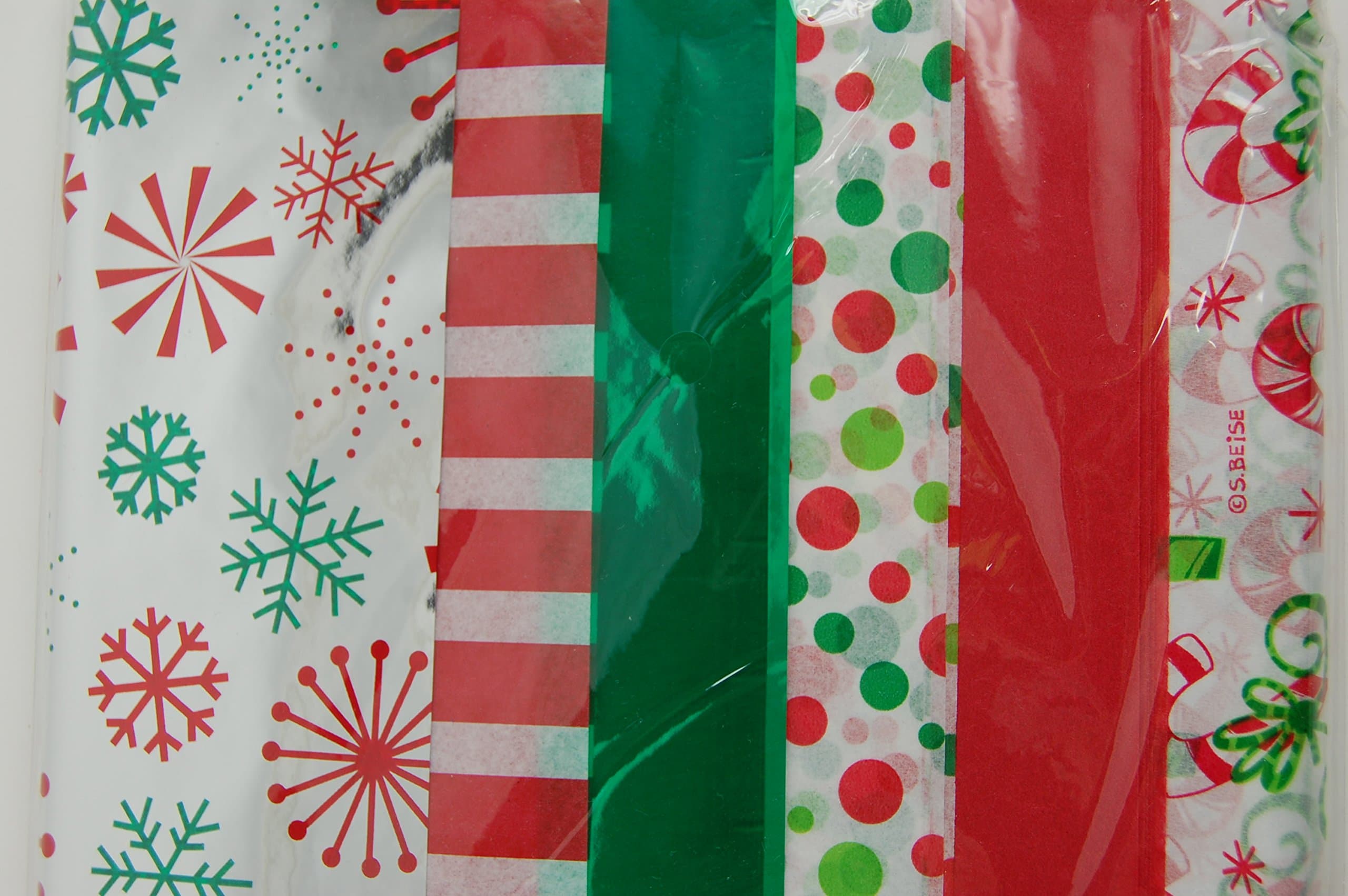Premium Quality Gift Wrapping Tissue - Christmas Flakes