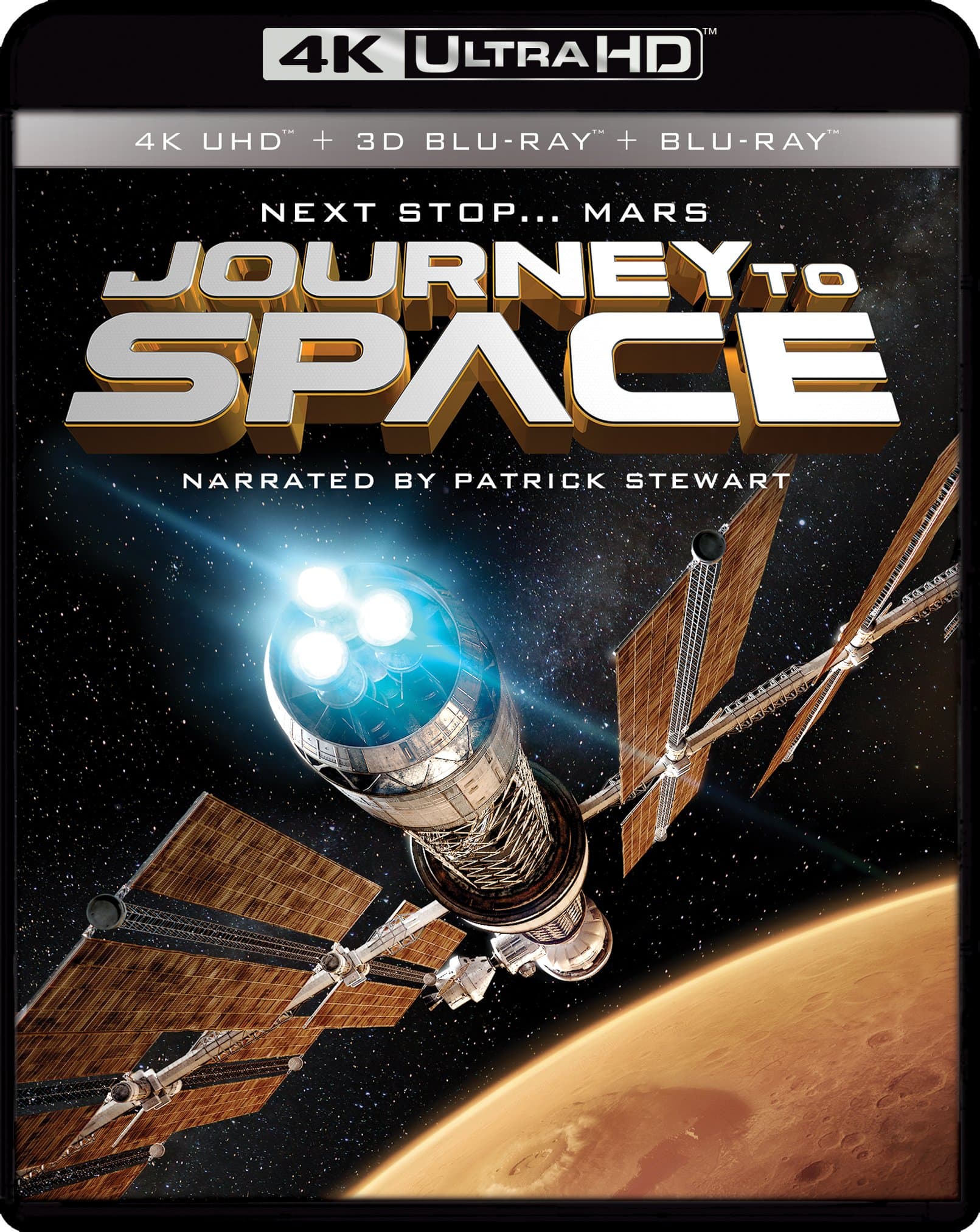 Journey to Space - 4K UHD + 3D Blu-ray + Blu-ray